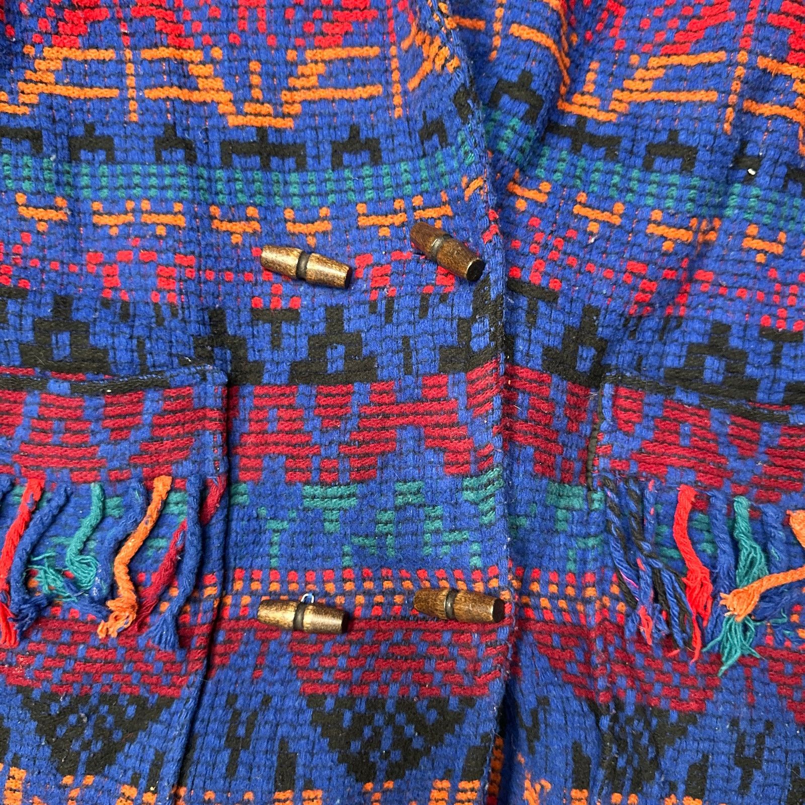 Other Vintage Concept Southwestern Blanket Coat Sweater Womens M Size M / US 6-8 / IT 42-44 - 8 Thumbnail