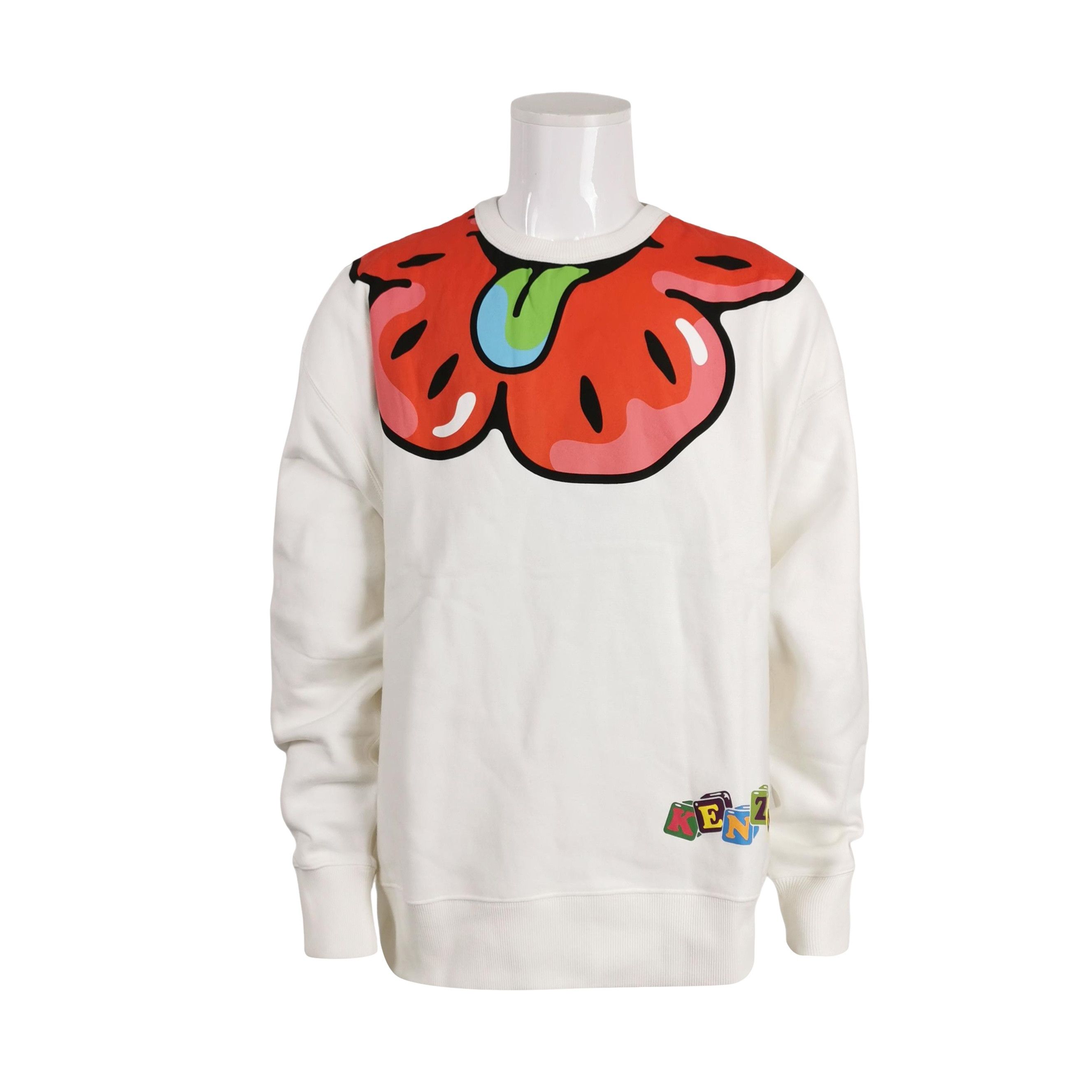 Kenzo Kenzo Boke Flower Graphic Sweatshirt XL Size US XL / EU 56 / 4 - 1 Thumbnail