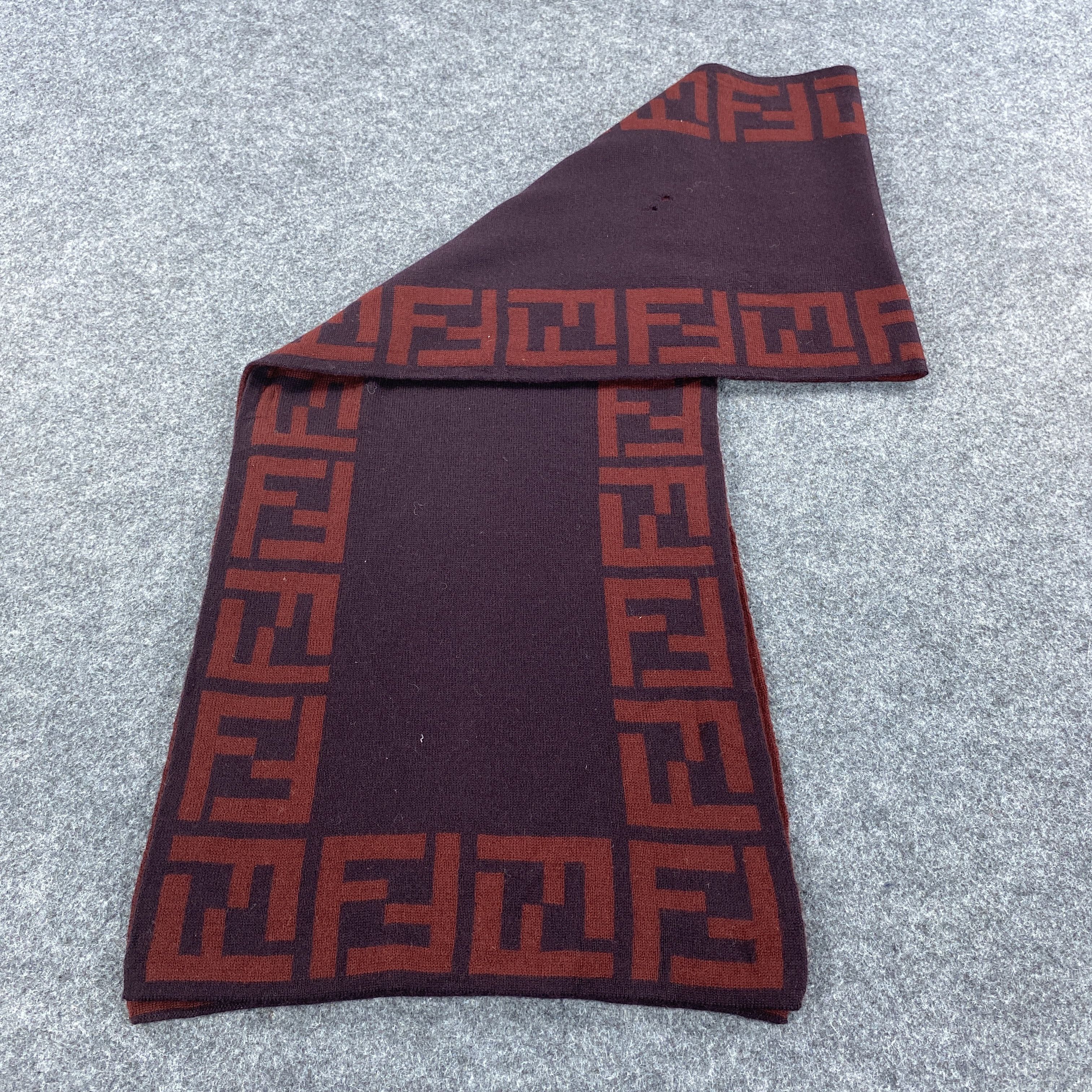 Fendi × Vintage FENDI Scarf # Muffler # Neckwear # D462 Size ONE SIZE - 6 Thumbnail