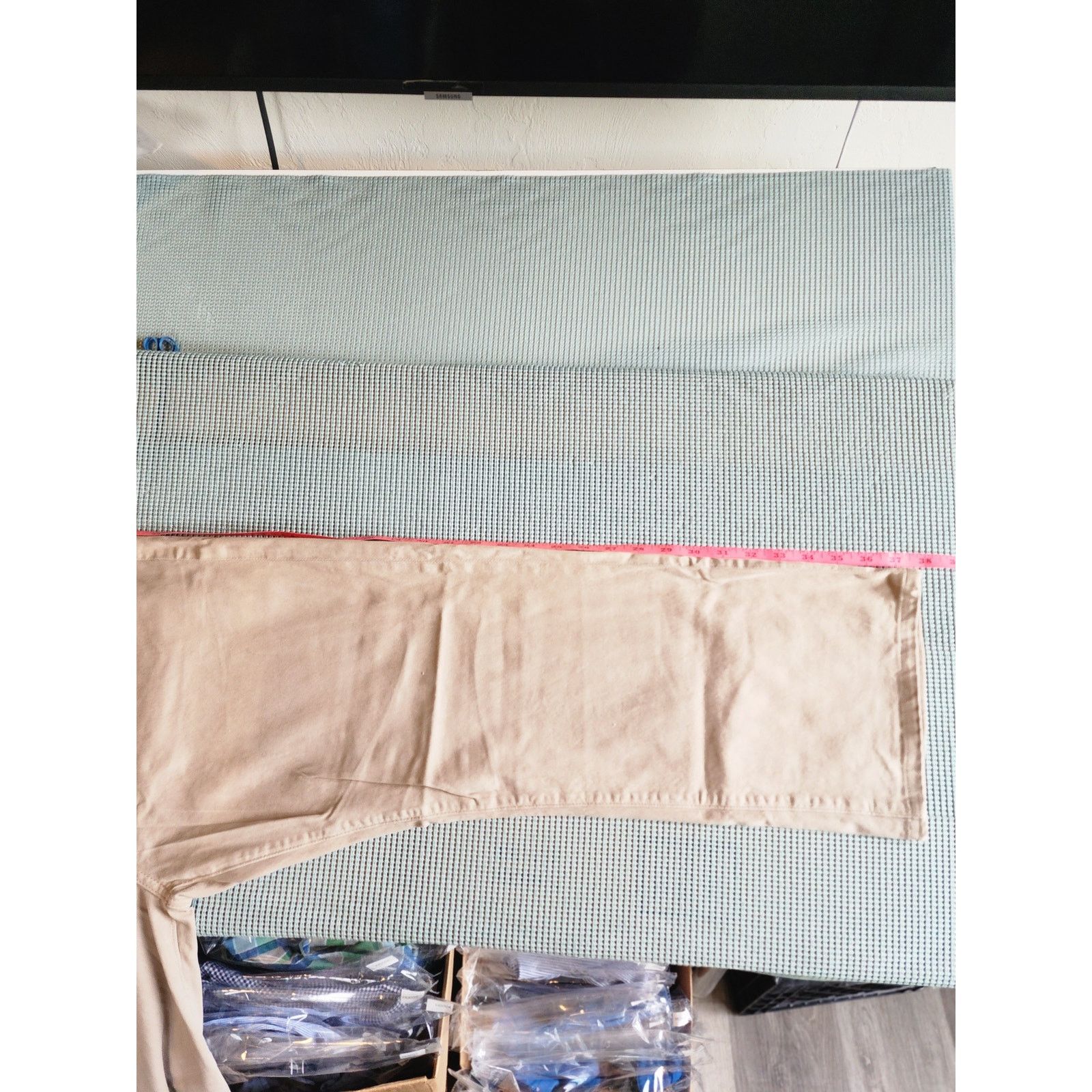 AG Adriano Goldschmied The Protégé Men's Pants AG Adriano Goldschmied Tan 38X34 Size US 38 / EU 54 - 8 Thumbnail