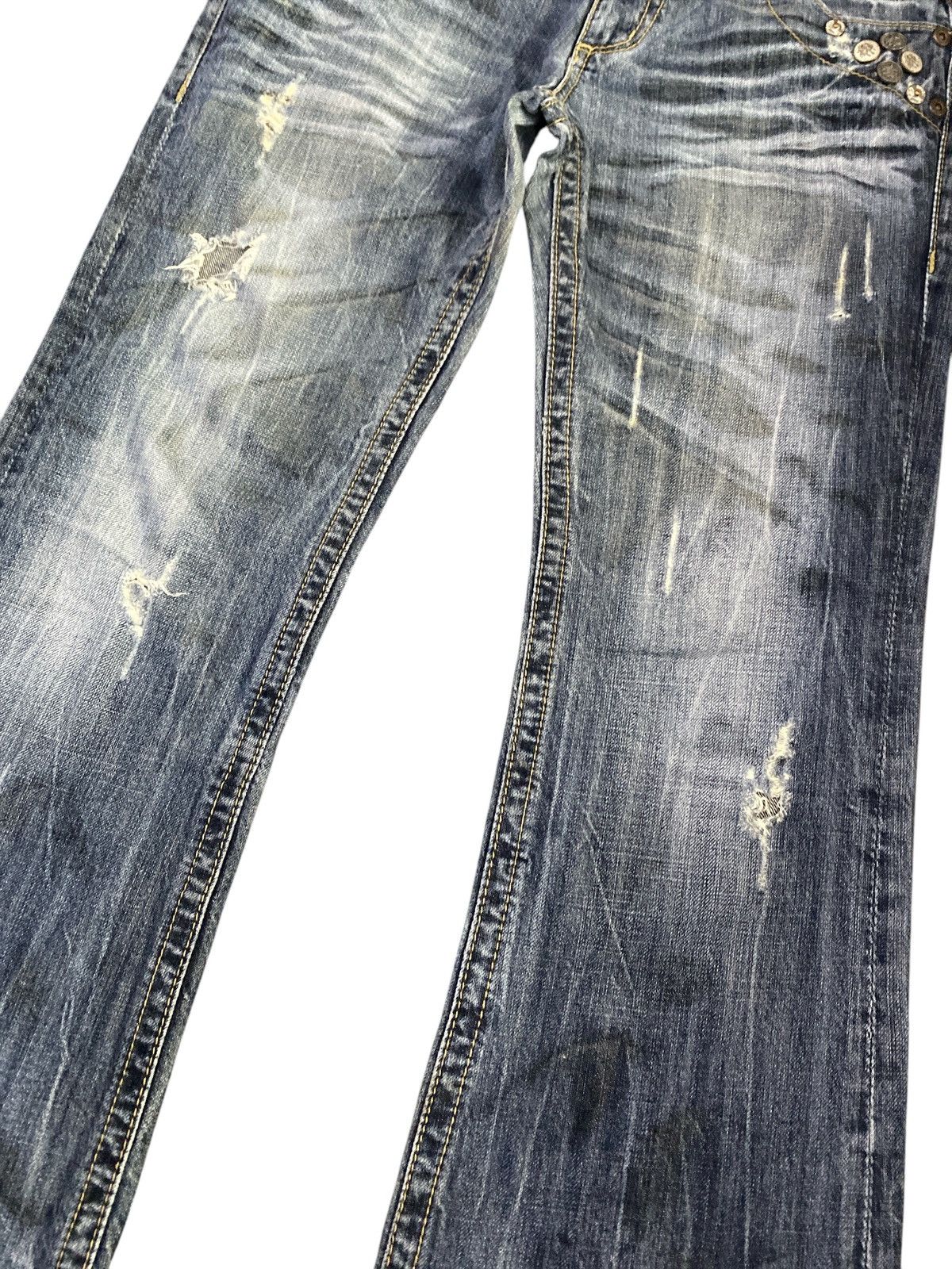 Hysteric Glamour × If Six Was Nine × Japanese Brand Japanese Brand Ozz First Bell Bottom Jeans Size US 30 / EU 46 - 4 Thumbnail