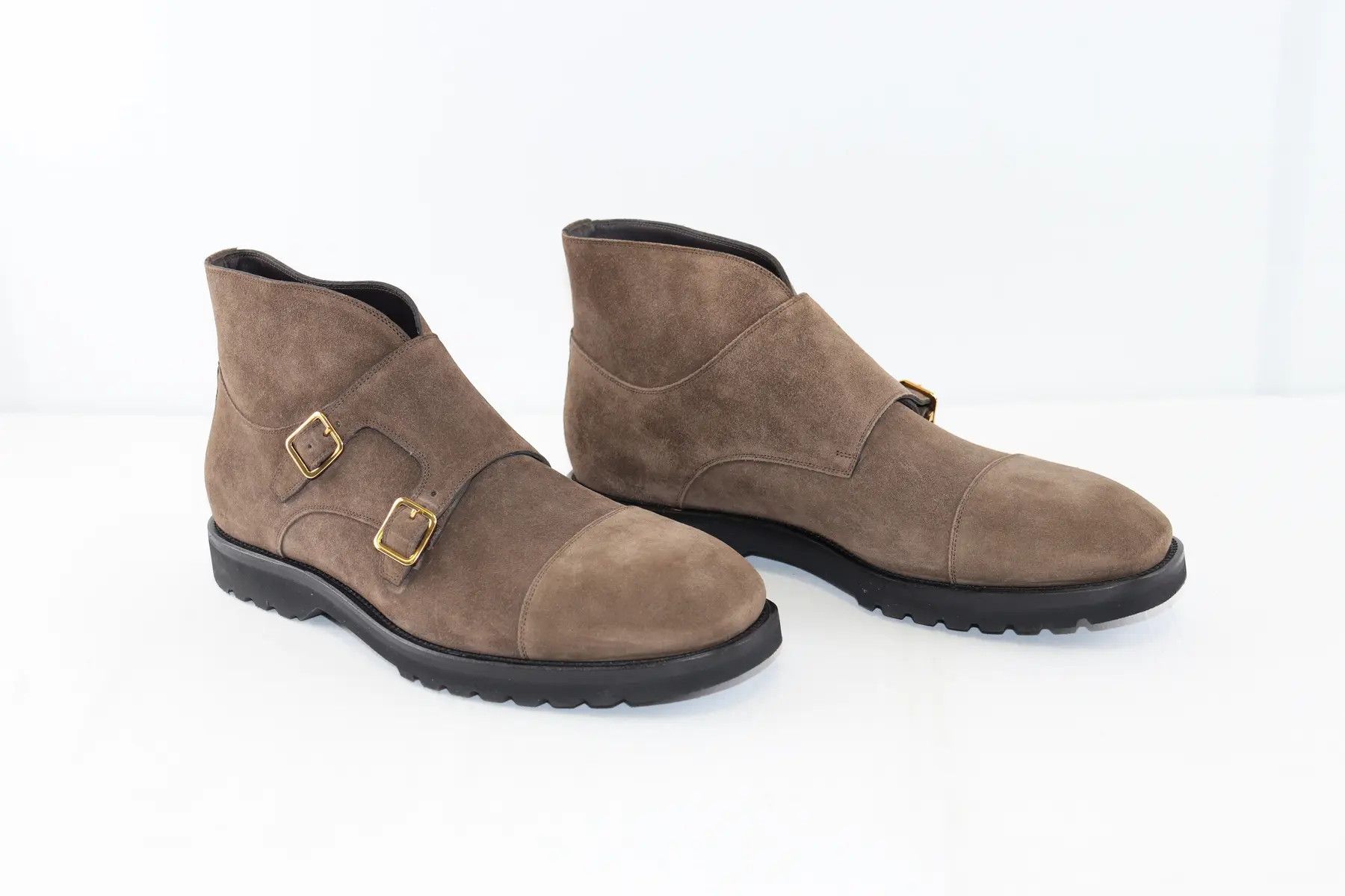 Tom Ford o1rshd1 Informal Monk Strap Boots in Brown Size US 10 / EU 43 - 1 Thumbnail