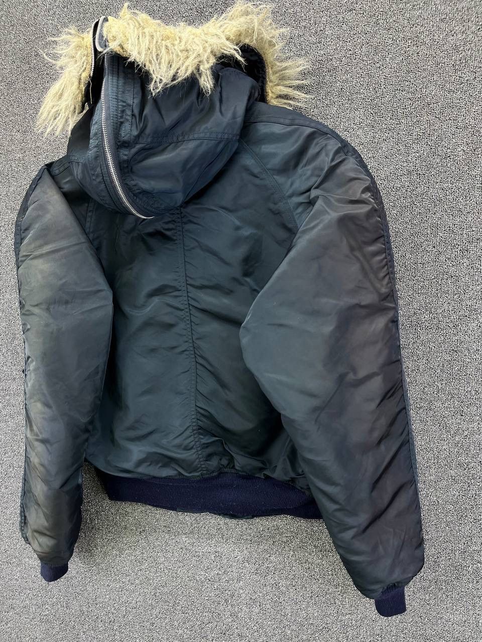 Alpha Industries Vintage Alpha Industries N-2B Attached Hood Flight Jacket Size US L / EU 52-54 / 3 - 12 Thumbnail