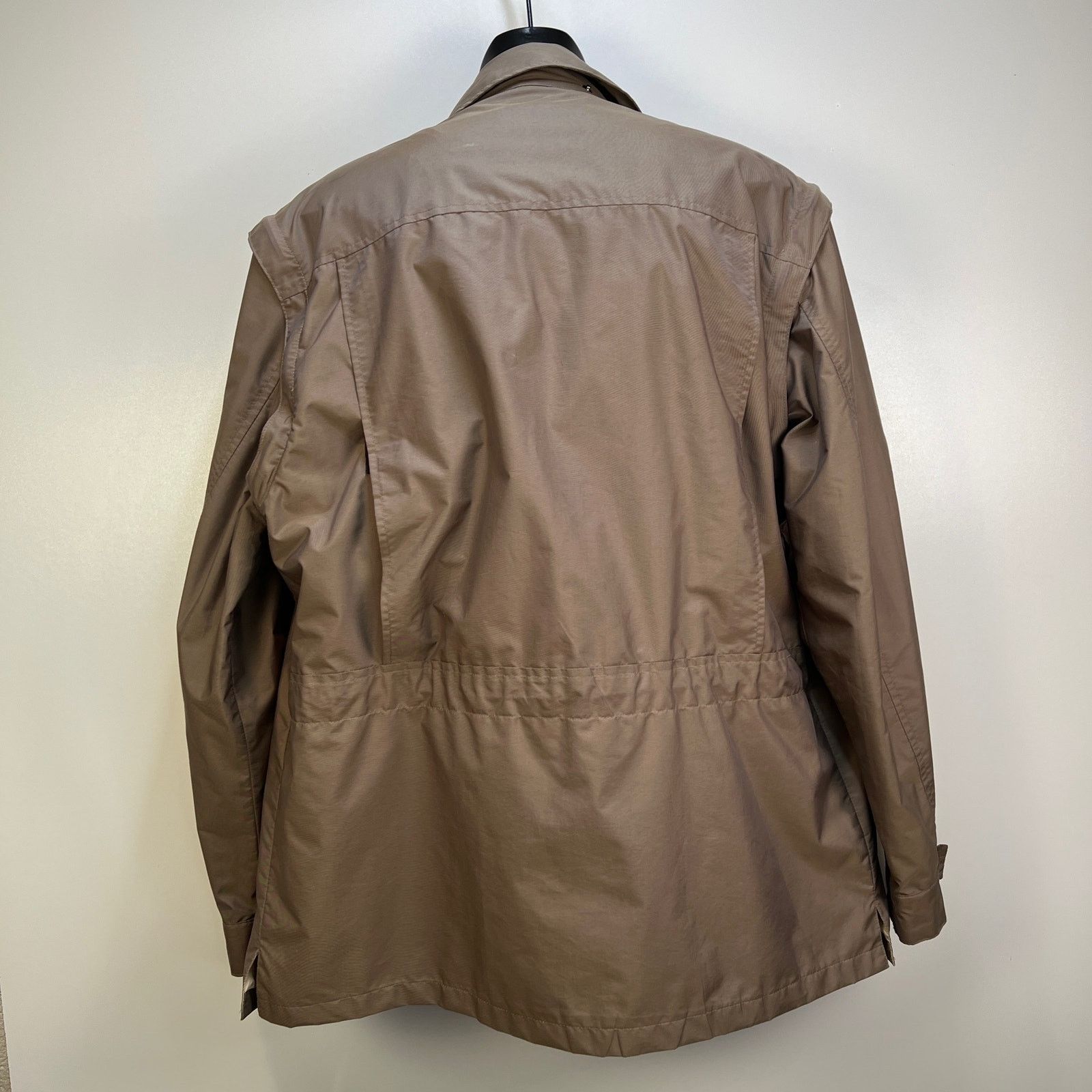 Vintage Vintage Navy Coat Brown Windbreaker Convertible Jacket Preca Size US XL / EU 56 / 4 - 14 Thumbnail