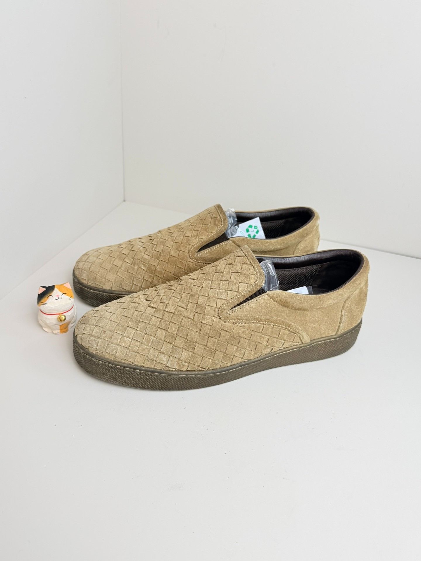 Bottega Veneta Knit Lowtop Sneakers 10 Men