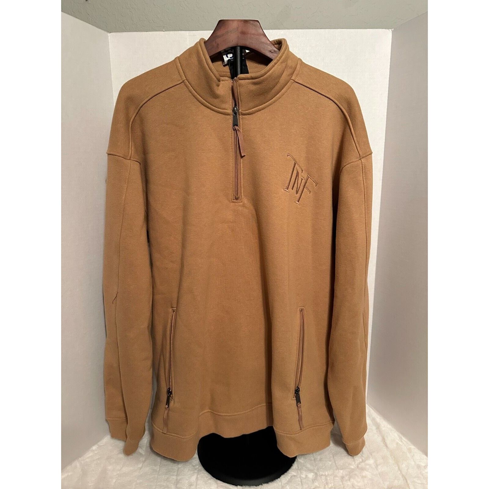 The North Face The North Face Pullover 1/4 Zip Brown Fleece Men’s Large Size US L / EU 52-54 / 3 - 1 Thumbnail