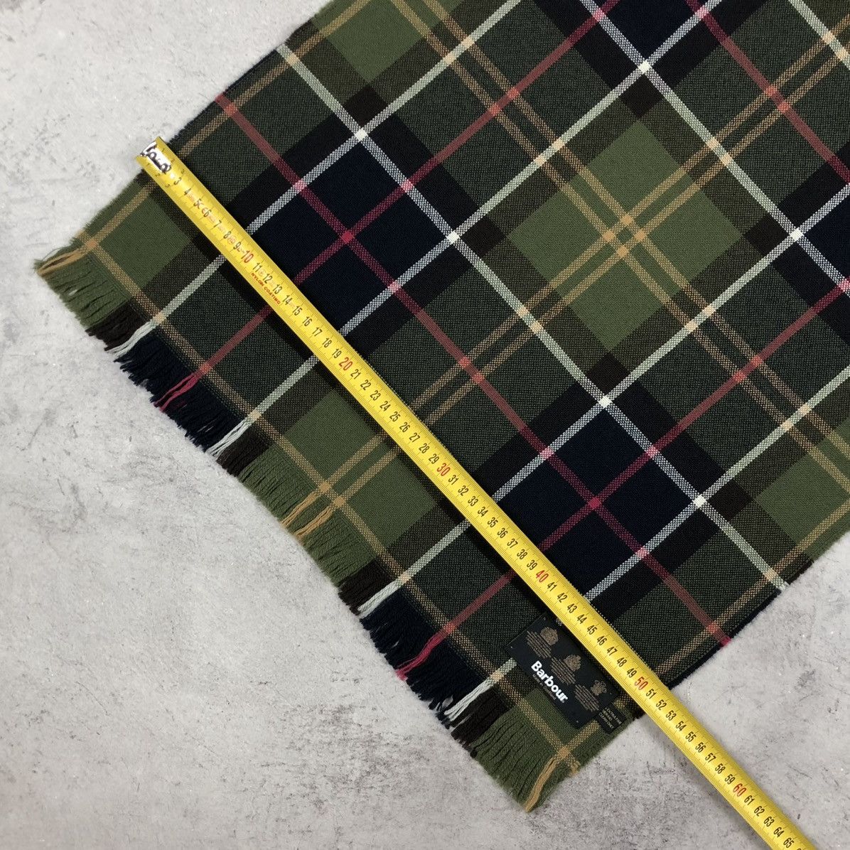 Barbour Barbour Tartan Scarf Extra Fine Merino Wool Size ONE SIZE - 22 Thumbnail