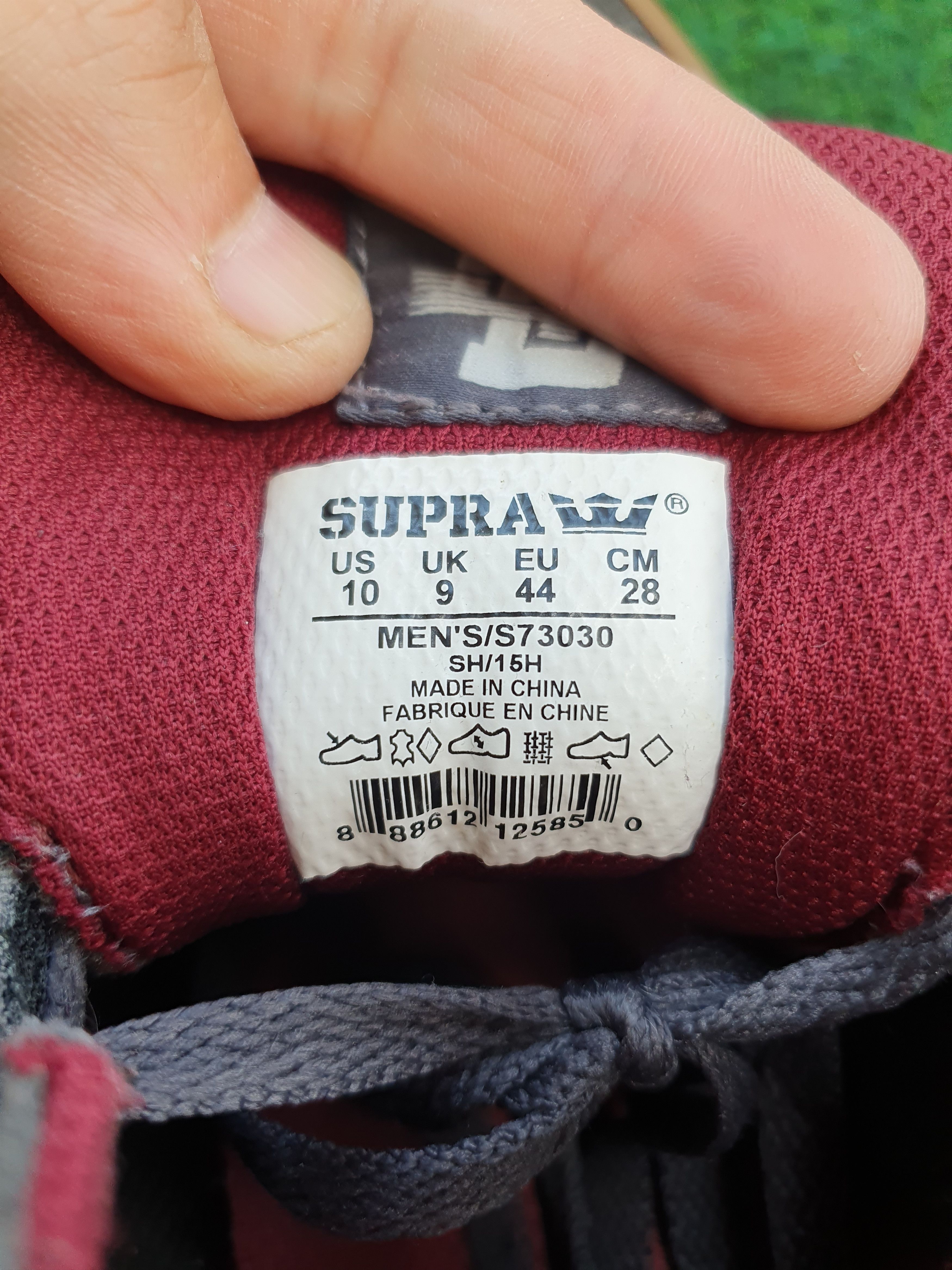 Supra Supra Erik Ellington Magnet Gum Suede Mid-Top Skate Shoes Size US 9 / EU 42 - 15 Thumbnail