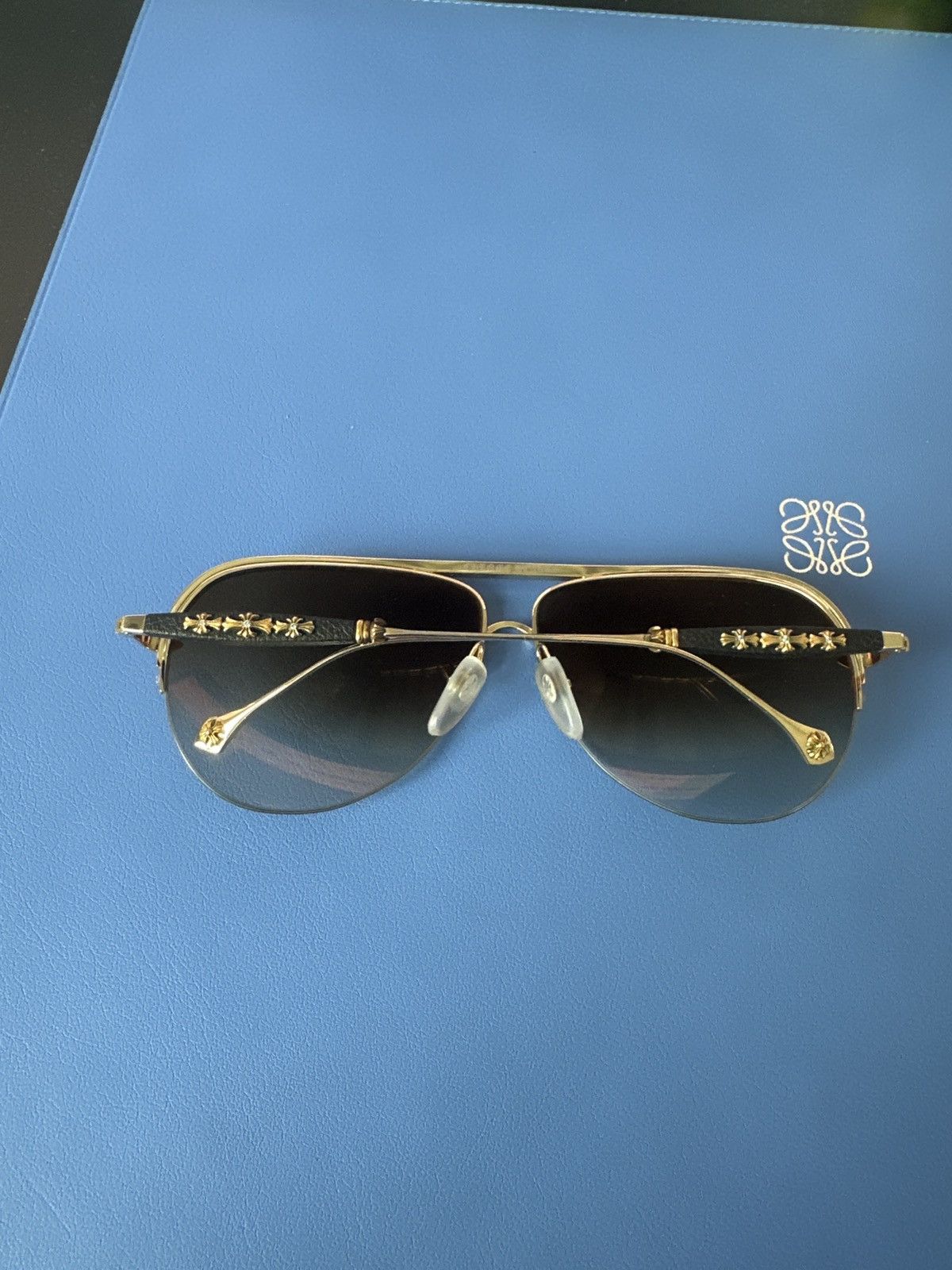 Chrome Hearts Chrome Hearts sunglasses with diamond Size ONE SIZE - 1 Thumbnail