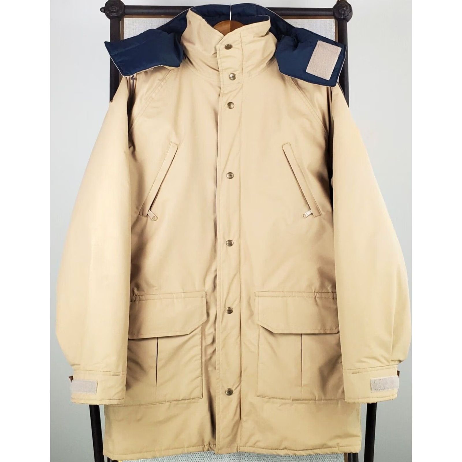 Vintage VTG L.L. Bean Gore-Tex Thinsulate Parka Jacket Medium Tall Mens MT Beige Winter Windproof Waterproof Camo/Khaki Size US M / EU 48-50 / 2 - 3 Thumbnail