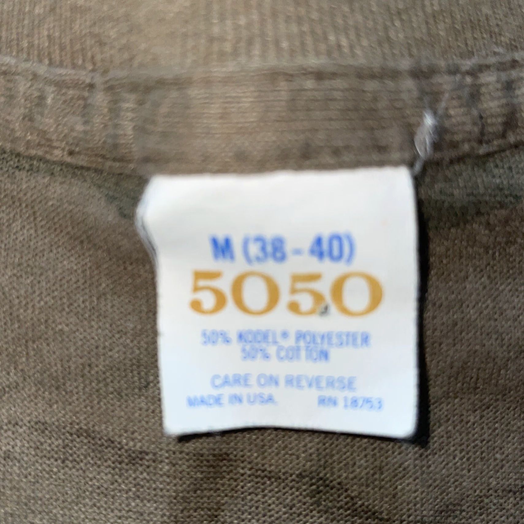 Vintage VINTAGE 50/50 SINGLE STITCH camo t-shirt Mens M USA Camouflage Stitch Shirt Mens M Size US M / EU 48-50 / 2 - 3 Thumbnail