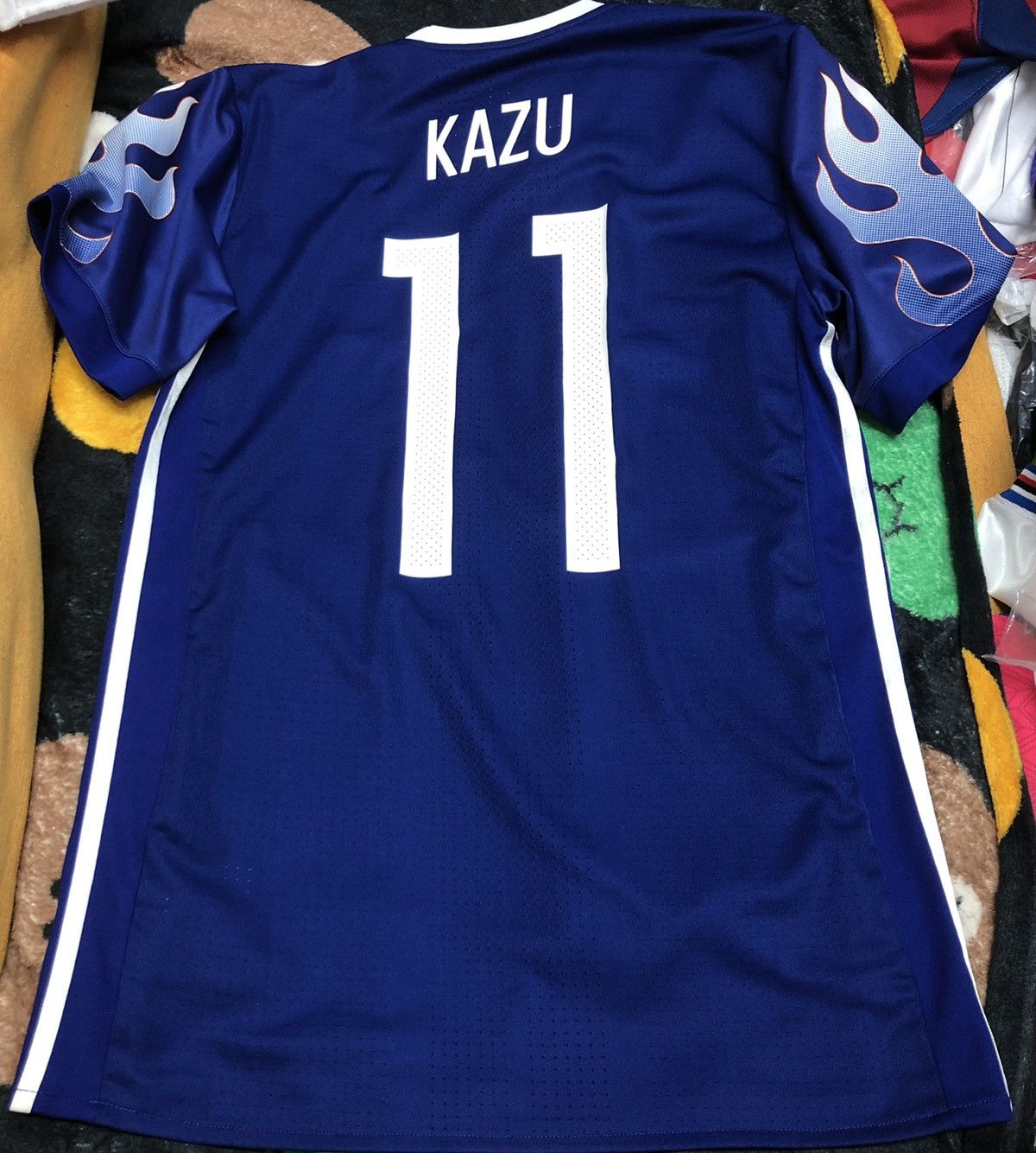 日本代表 サッカーシャツ KAZU 11番 - メルカリ