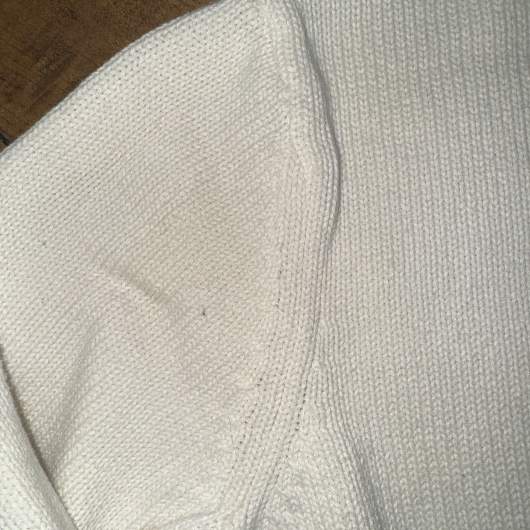 Vintage Cream Tommy Holder Knitted Sweater Jumper Ivory L Women Pullover Knit 18x24 Size L / US 10 / IT 46 - 4 Thumbnail
