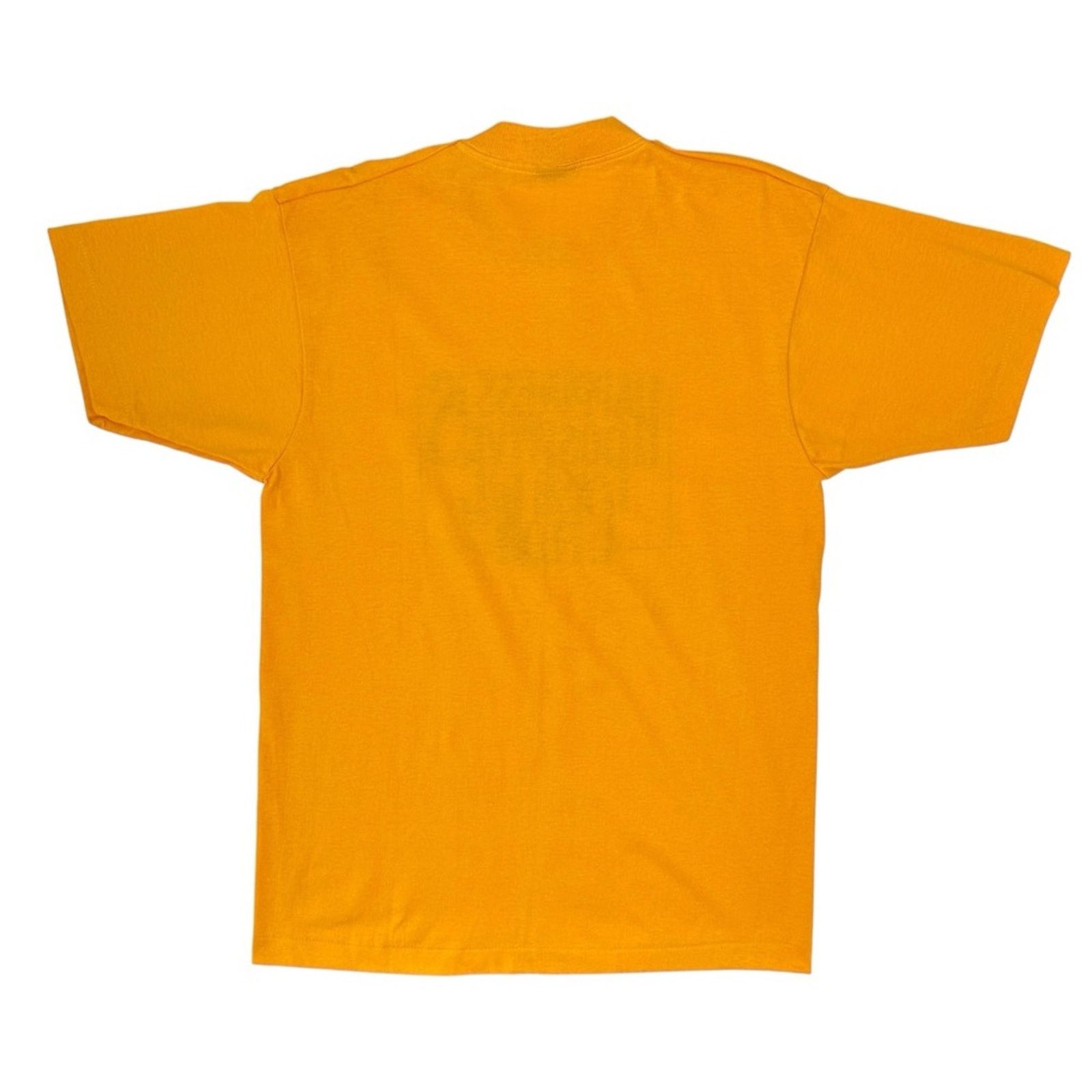 Vintage 1982 RARE Single Stitch Yellow Orange Capitalism Tee Size US L / EU 52-54 / 3 - 2 Thumbnail