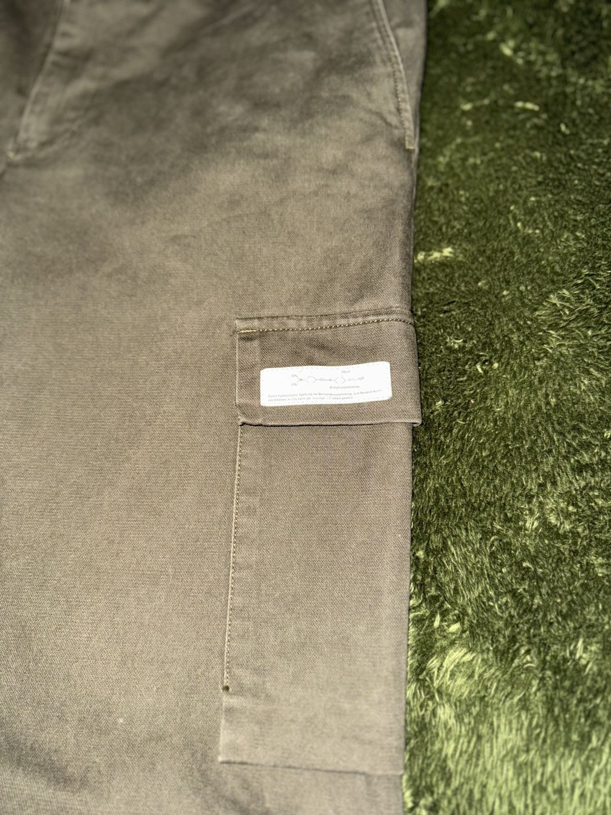 Undercover [2] UNDERCOVER 10AW Logo Label Cargo Pants Olive Size US 30 / EU 46 - 7 Thumbnail