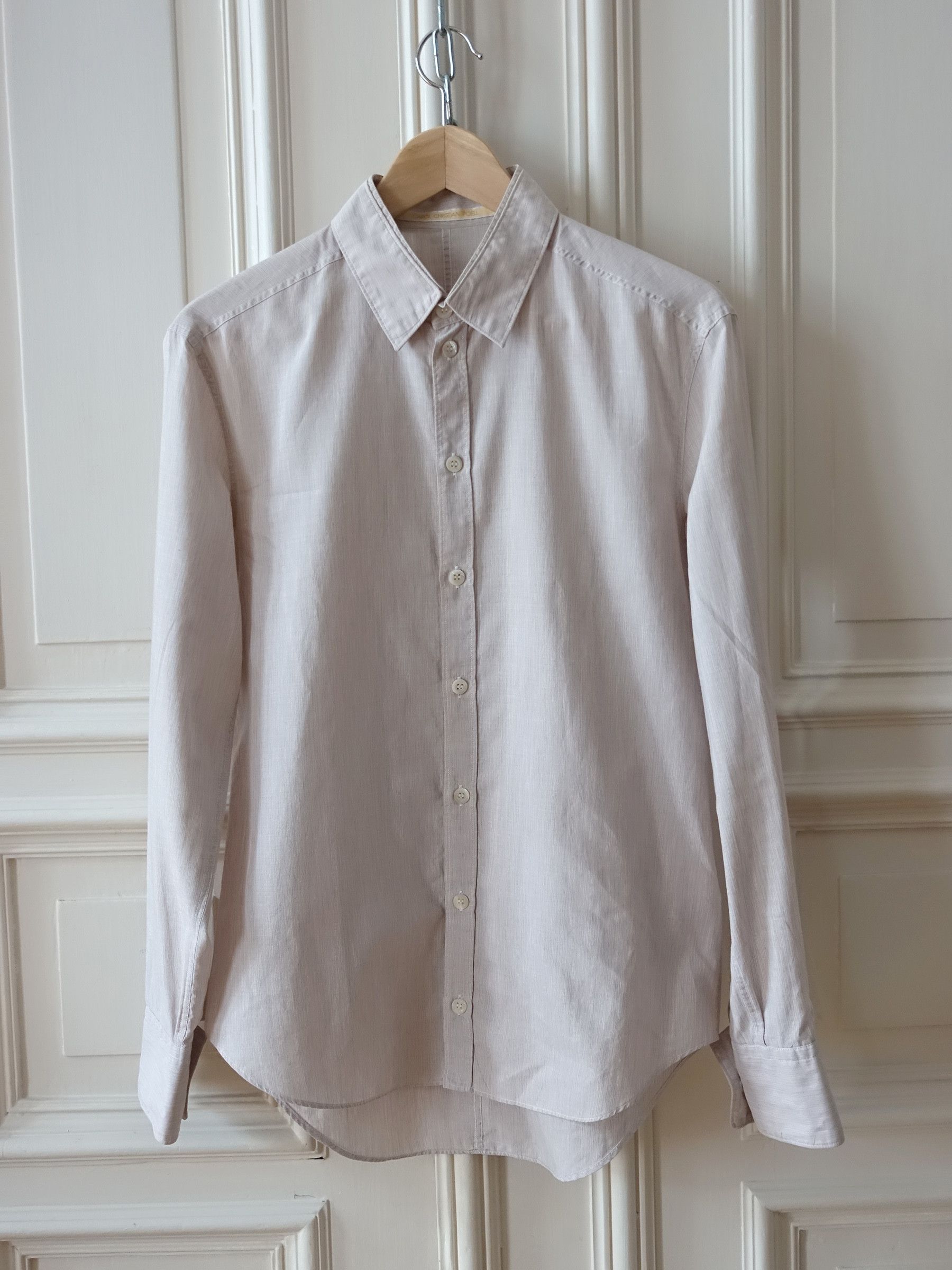 Carol Christian Poell Beige Shirt Summer 2003 Size US S / EU 44-46 / 1 - 1 Thumbnail