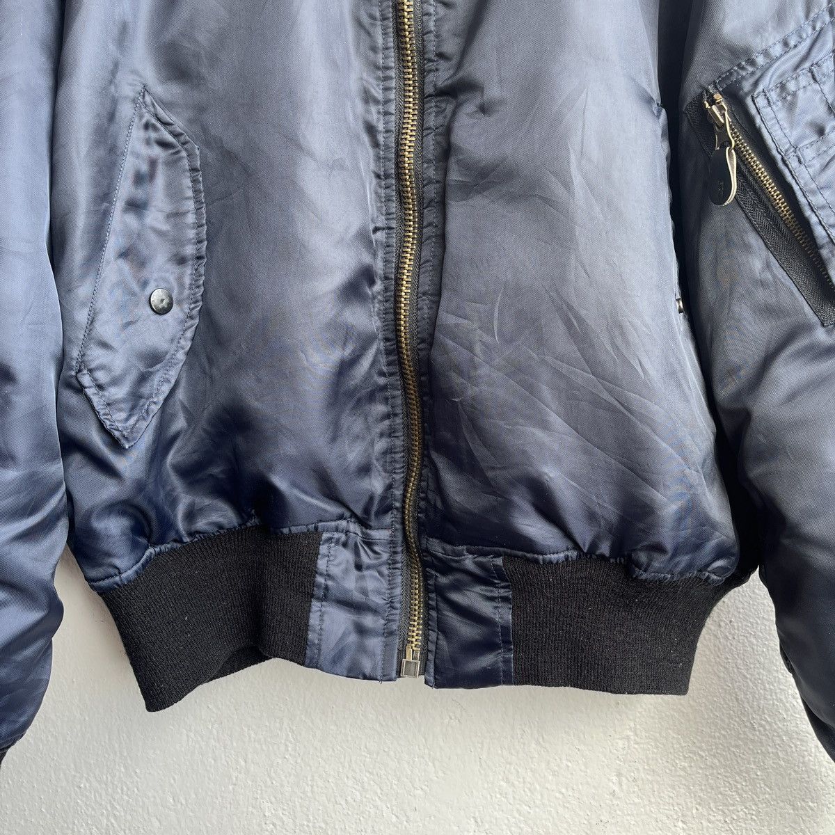 Honda × Vintage VINTAGE 80s HONDA HOT RACING STAFF BOMBER JACKET Size US L / EU 52-54 / 3 - 7 Thumbnail