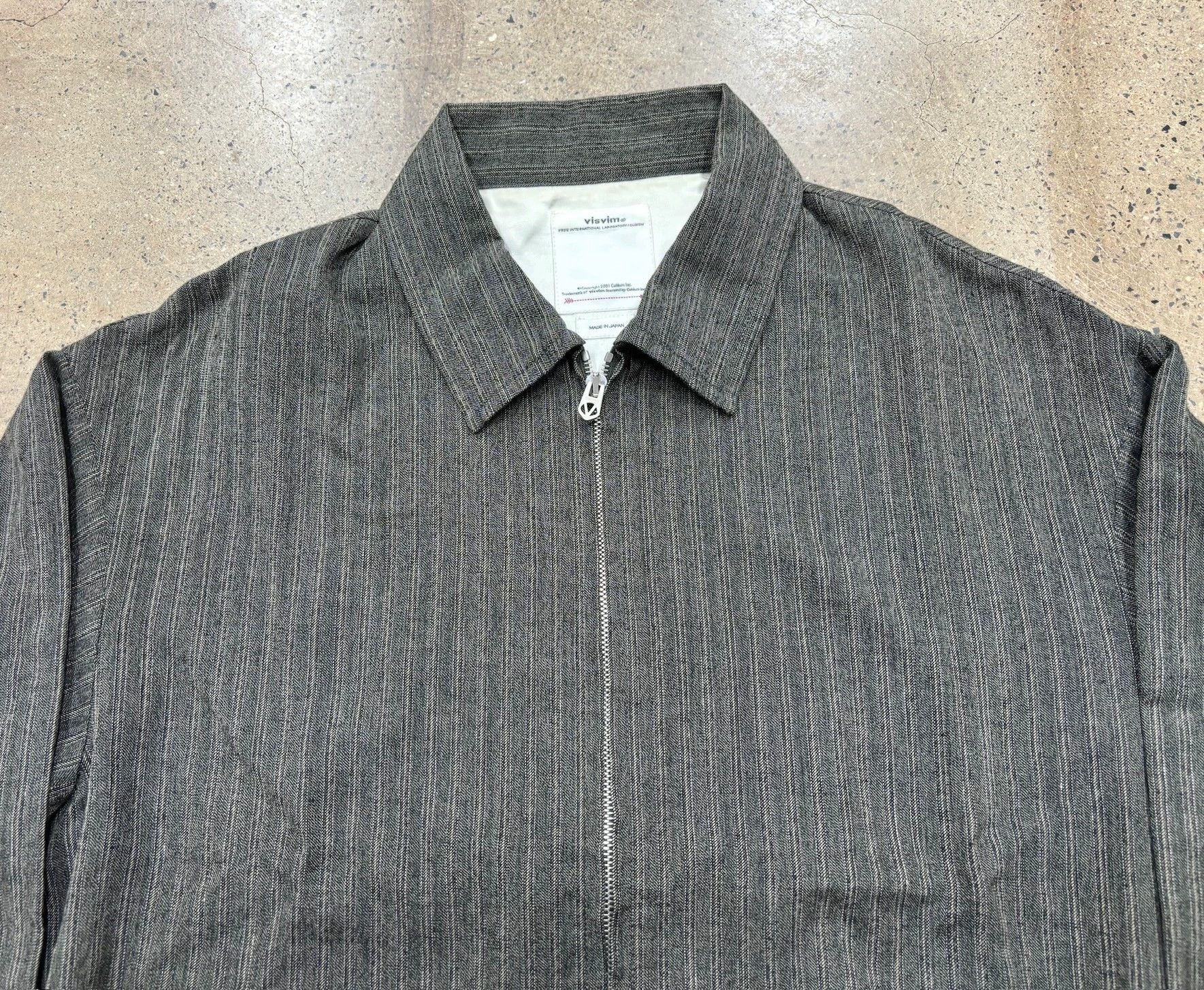 Visvim Visvim JKT Herringbone Santome Herringbone Jacket Size US L / EU 52-54 / 3 - 5 Thumbnail