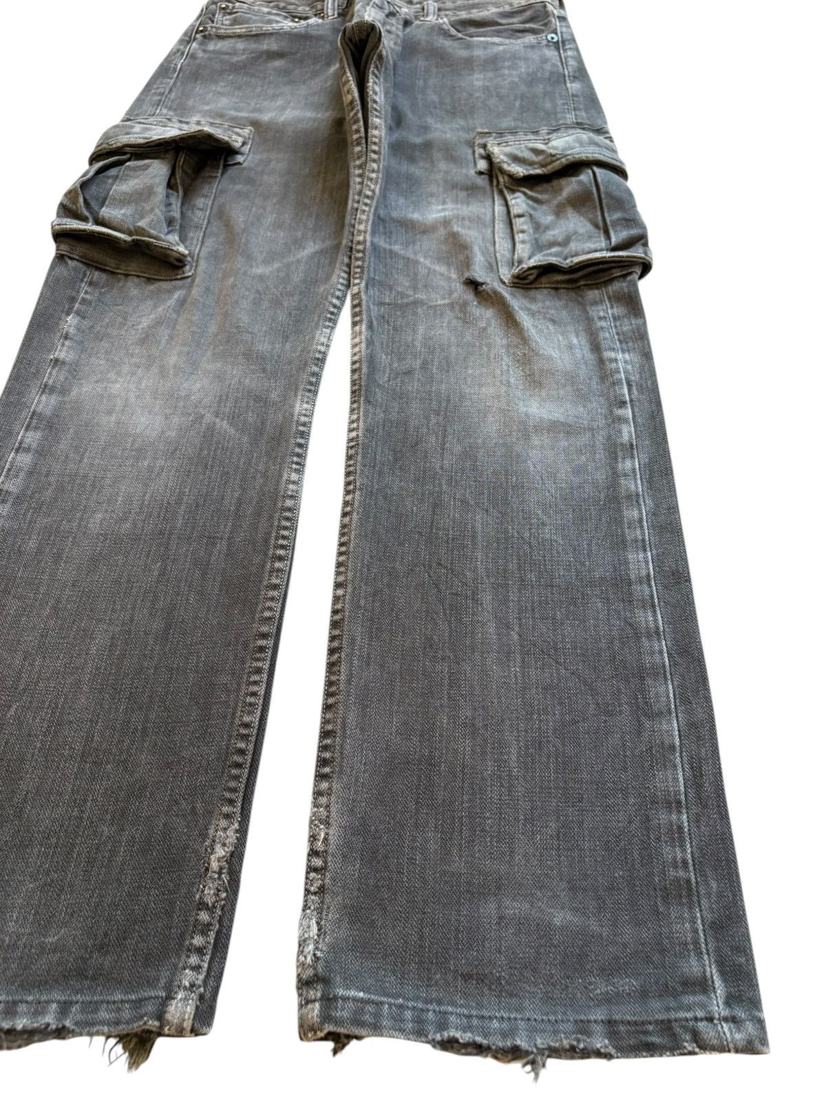 Levi's × Levi's Vintage Clothing Vintage 90s Levis 505 Cargo Faded Wash Distressed Jeans Size US 29 - 7 Thumbnail