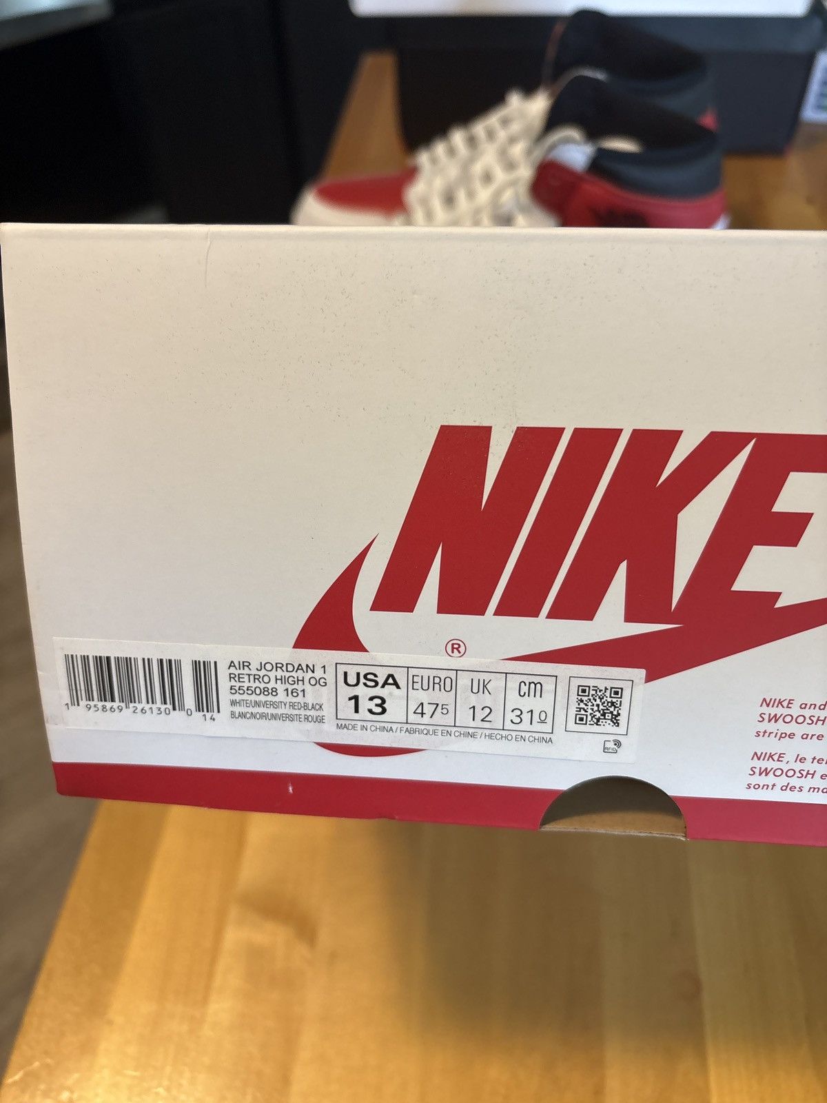 Nike Jordan 1 “heritage” Size US 13 / EU 46 - 5 Thumbnail