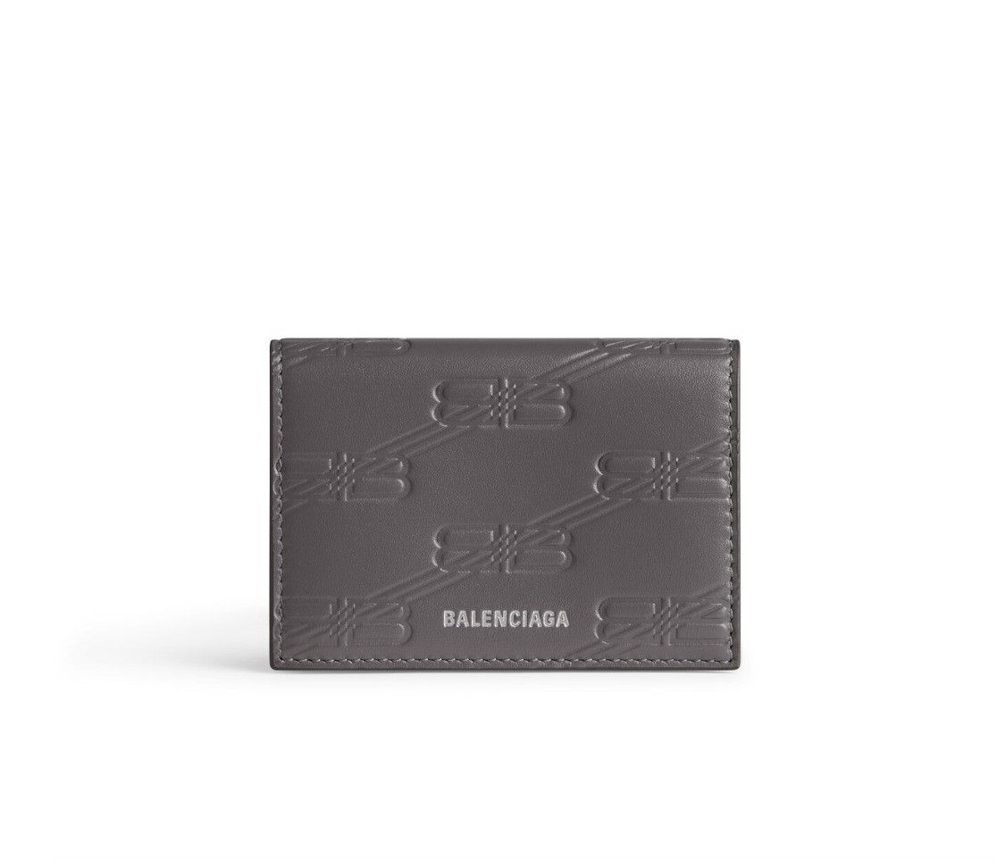 Balenciaga o1la1rc1a1125 Size: OS / Embossed Monogram Mini Wallet Size ONE SIZE - 1 Thumbnail