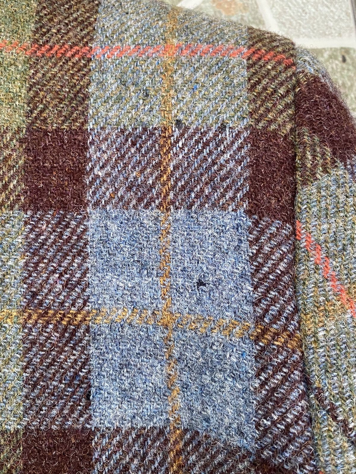 Harris Tweed Vintage HARISS TWEED Hand Woven Wool Blazers Size 42S - 13 Thumbnail