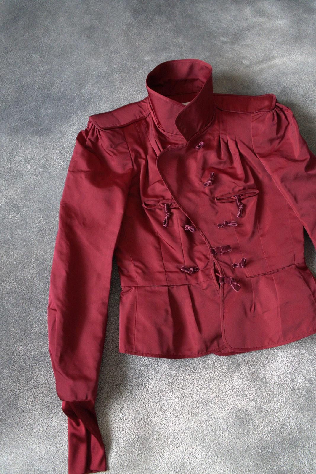 Yves Saint Laurent F/W 2004 Yves Saint Laurent by Tom Ford RUNWAY Pagoda Silk Size L / US 10 / IT 46 - 11 Thumbnail