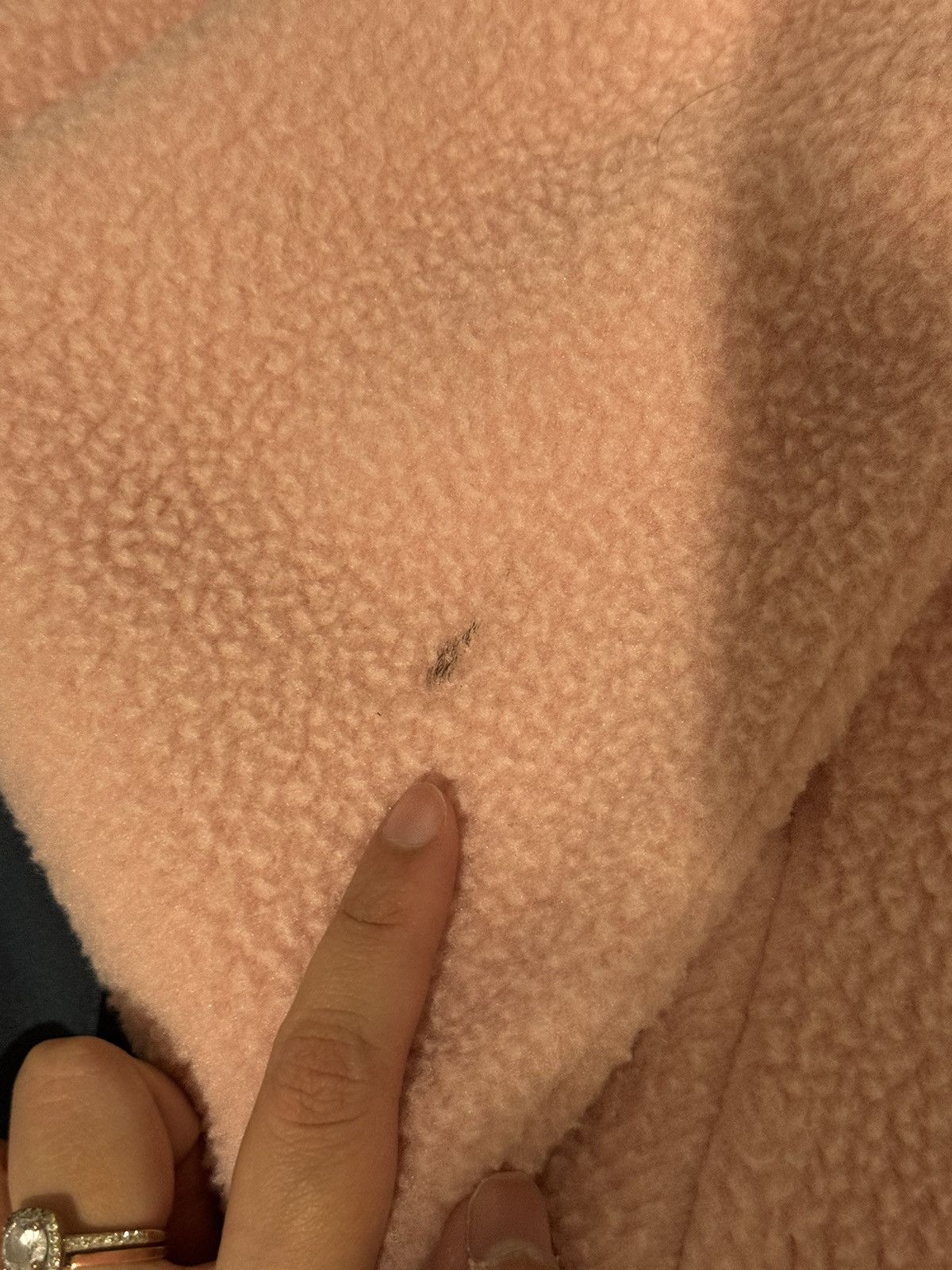 Other Cute Pink Sherpa Fleece Sweater Size ONE SIZE - 2 Thumbnail