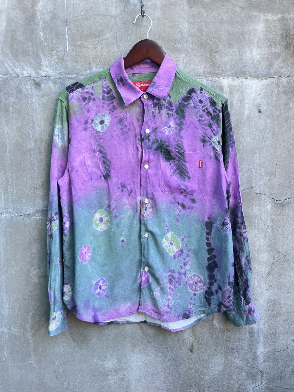 FW19 Batik Print Rayon Shirt
