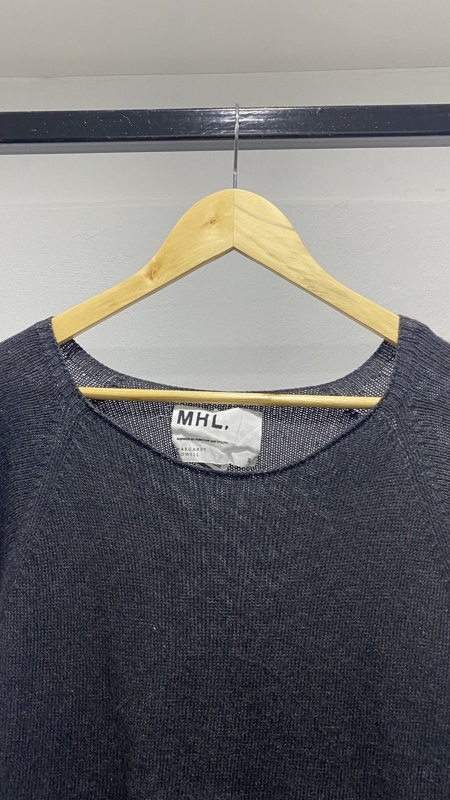 Designer × Margaret Howell × Vintage RARE GRAIL MHL Net Knit Top Size S / US 4 / IT 40 - 1 Thumbnail