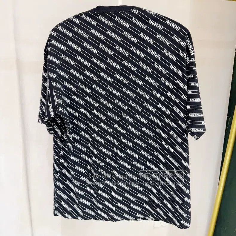 Balenciaga Balenciaga Black Full Print Bulletproof Vest Short Sleeve Size US S / EU 44-46 / 1 - 2 Thumbnail