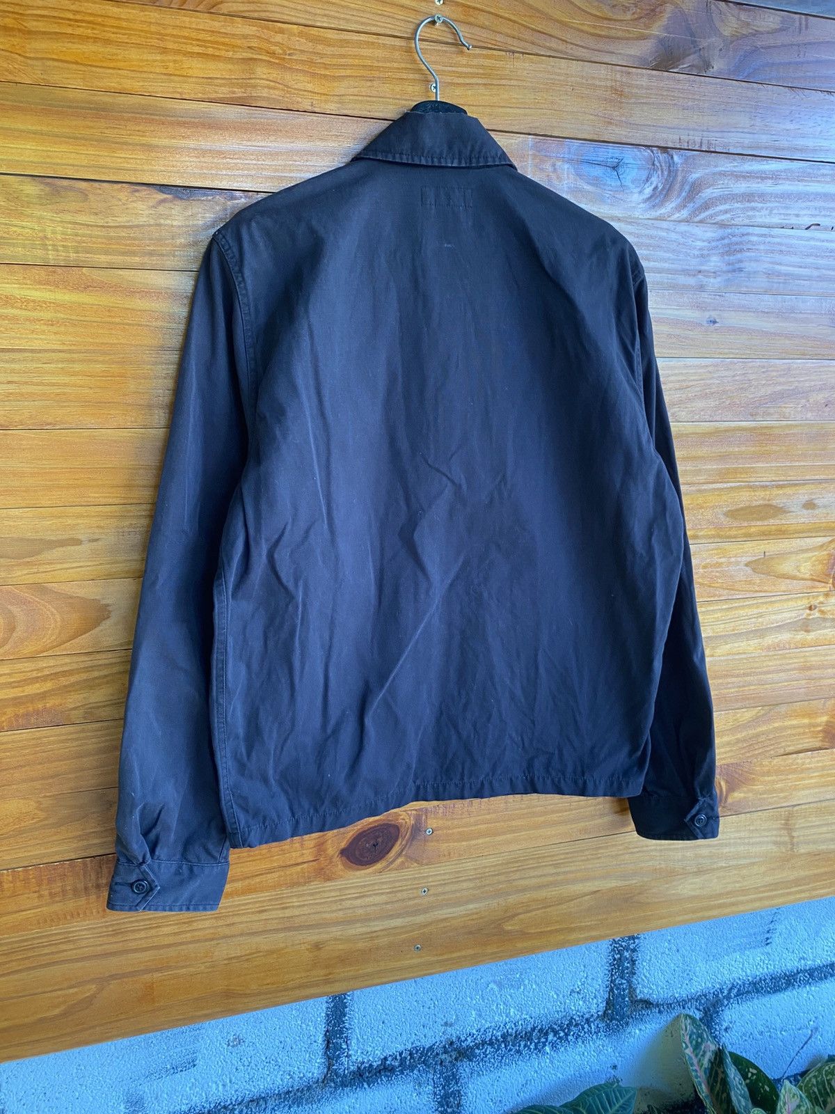 Lucky Brand Lucky Brand Black Cotton Jacket Red & White Racing Stripes Size US S / EU 44-46 / 1 - 13 Thumbnail