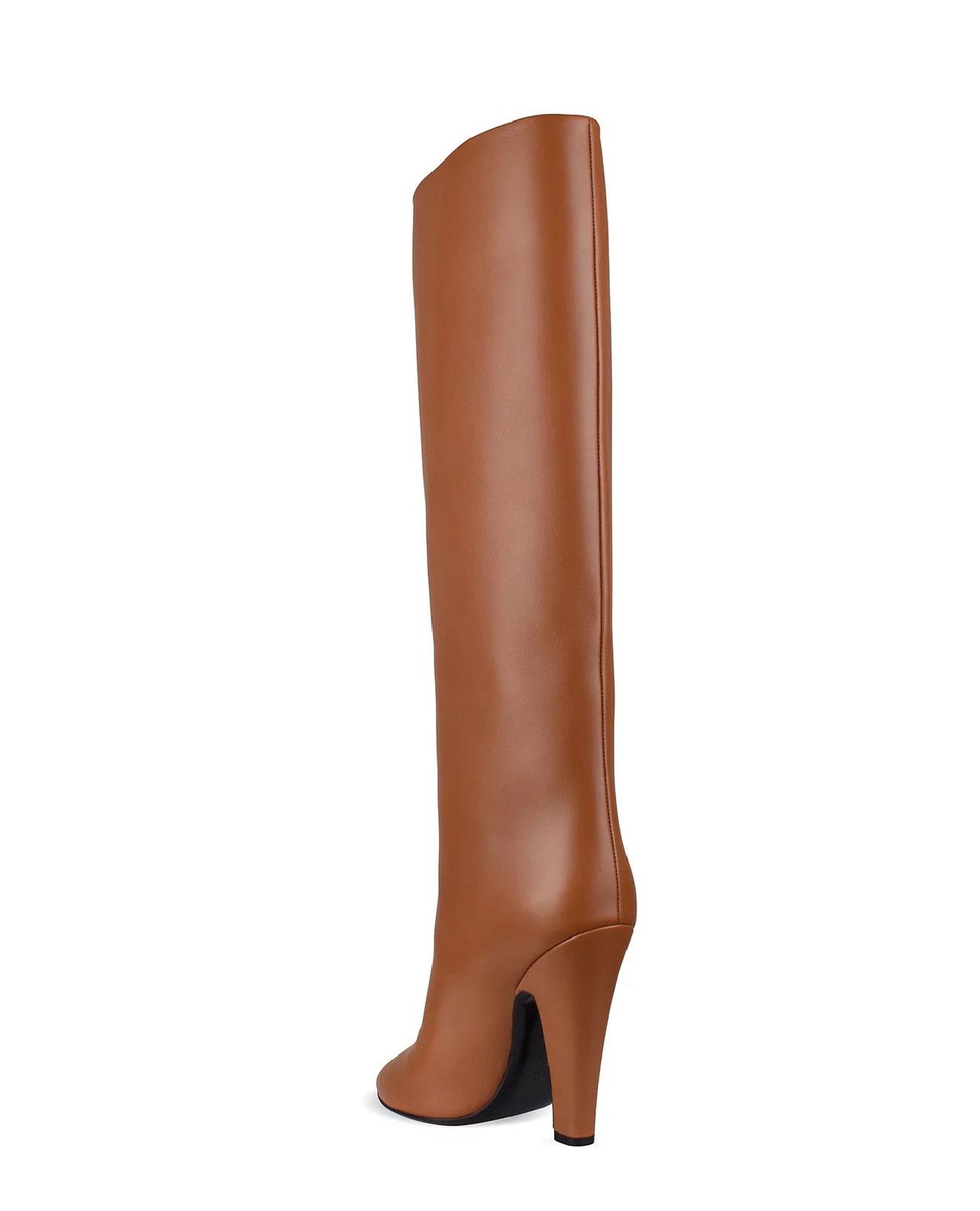 Saint Laurent Paris 68 boots in smooth leather brown Size US 7.5 / IT 37.5 - 3 Thumbnail