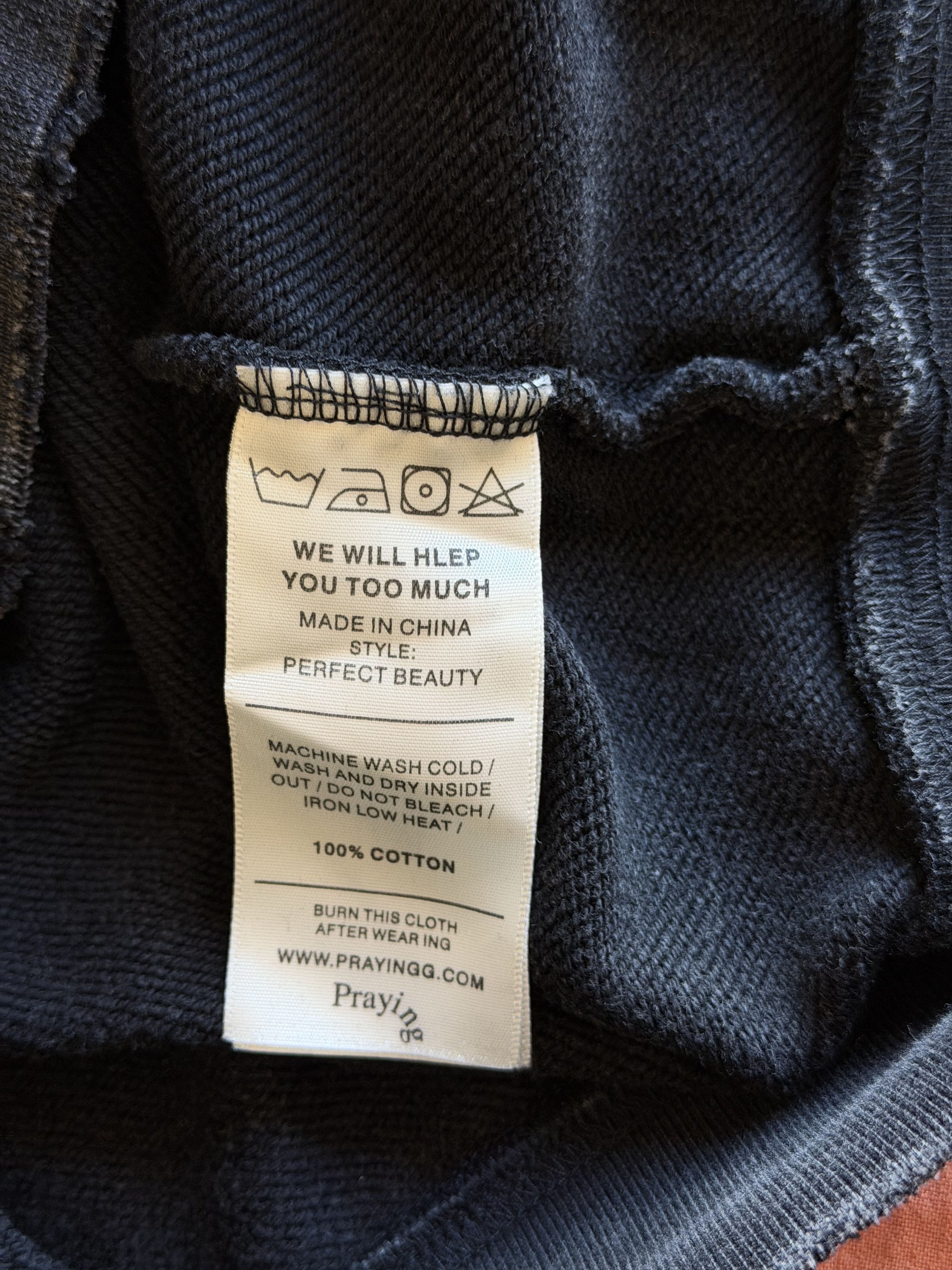 Praying Praying 2008 Financial Crisis Hoodie in Black Size US XL / EU 56 / 4 - 10 Thumbnail