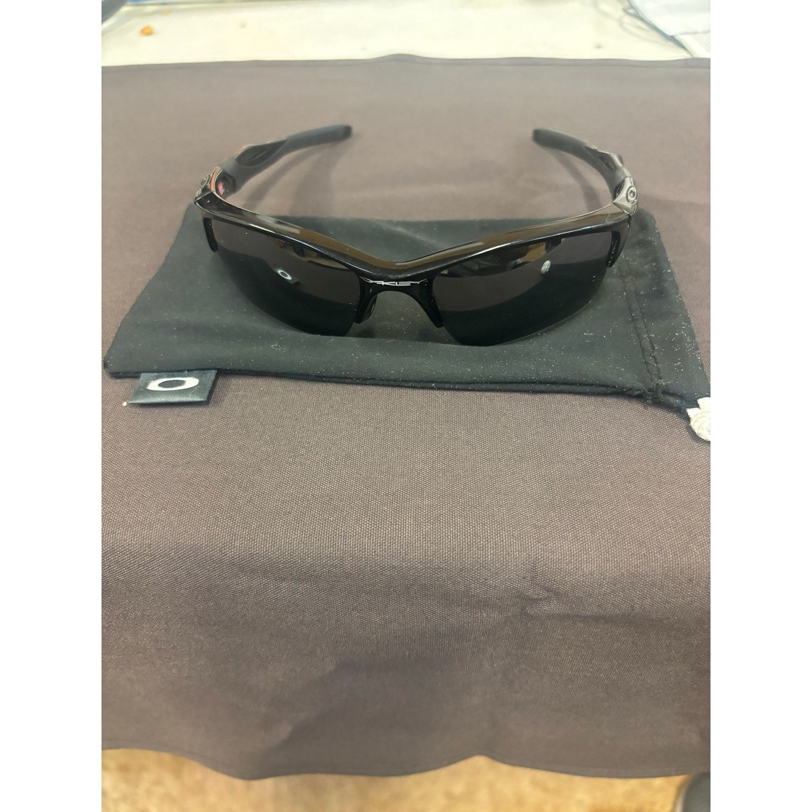 Oakley Oakley Half Jacket 2.0. Black Men’s Sunglasses! Size ONE SIZE - 12 Thumbnail