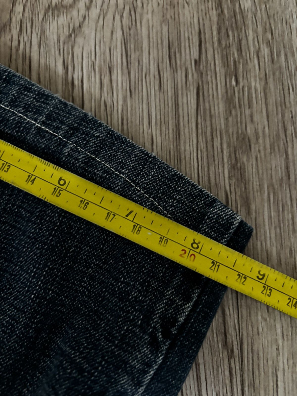 TOUGH JEANSMITH patchwork distressed jeans