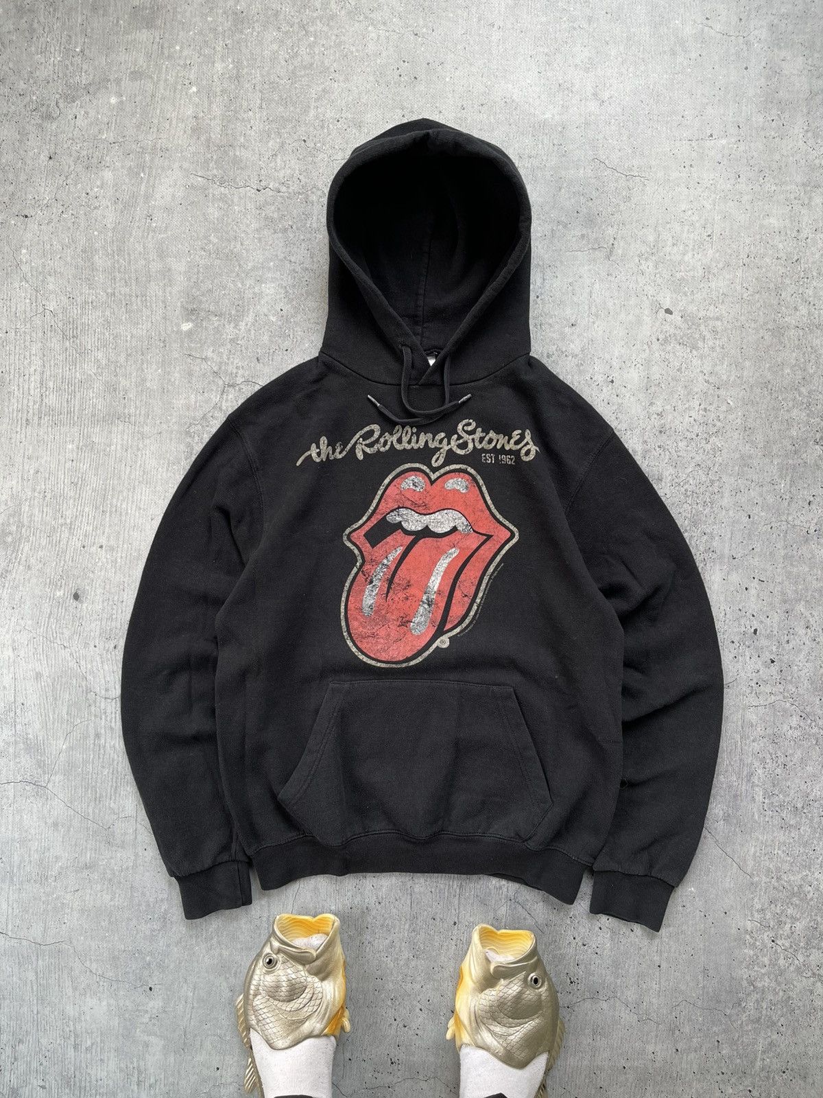 Band Tees × The Rolling Stones × Vintage 2010’s Rolling Stones Vintage Artimode band hoodie Size US S / EU 44-46 / 1 - 1 Thumbnail