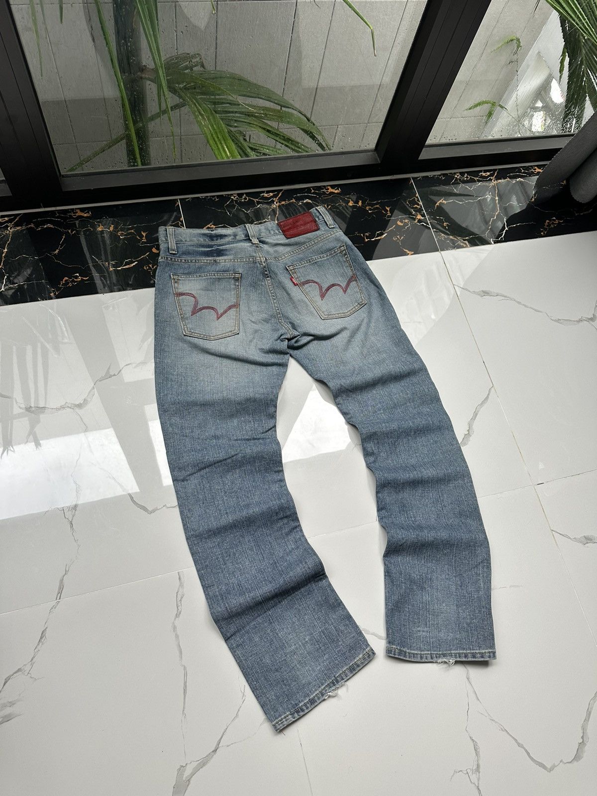 Edwin × Japanese Brand × Vintage EDWIN VINTAGE Y2K STREETWEAR JAPAN JEANS Size US 31 - 1 Thumbnail