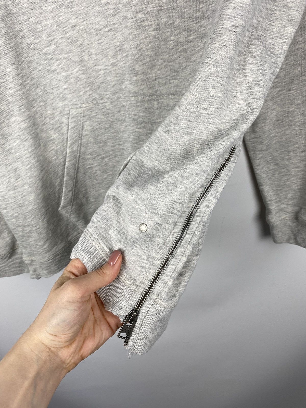 Allsaints × Japanese Brand Allsaints Extram Overhead Avant-garde Oversized Hoodie Size US M / EU 48-50 / 2 - 11 Thumbnail