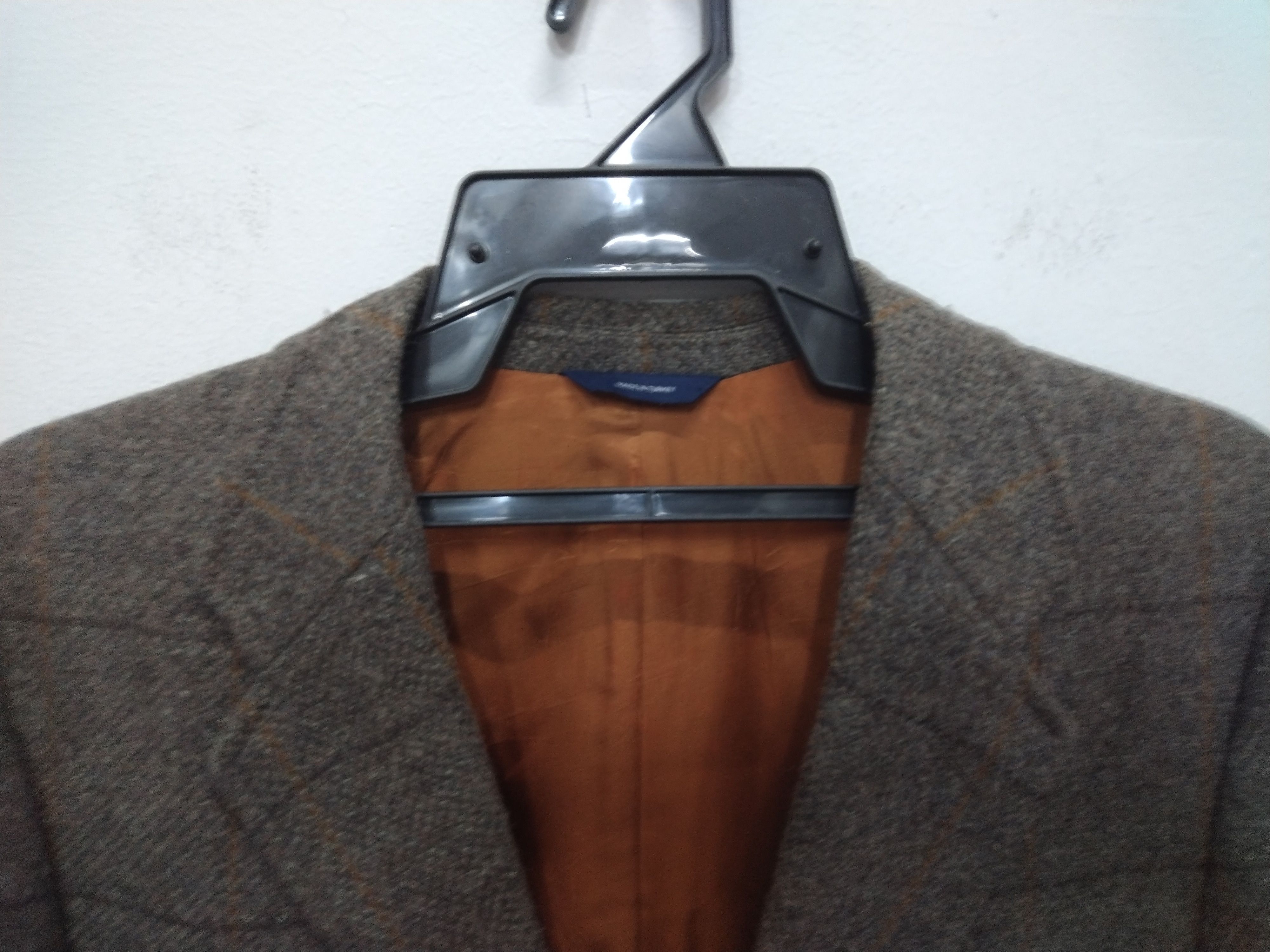 Gap Vintage Gap Wool Plaid Blazer Jacket Made in Turkey Size 42L - 3 Thumbnail