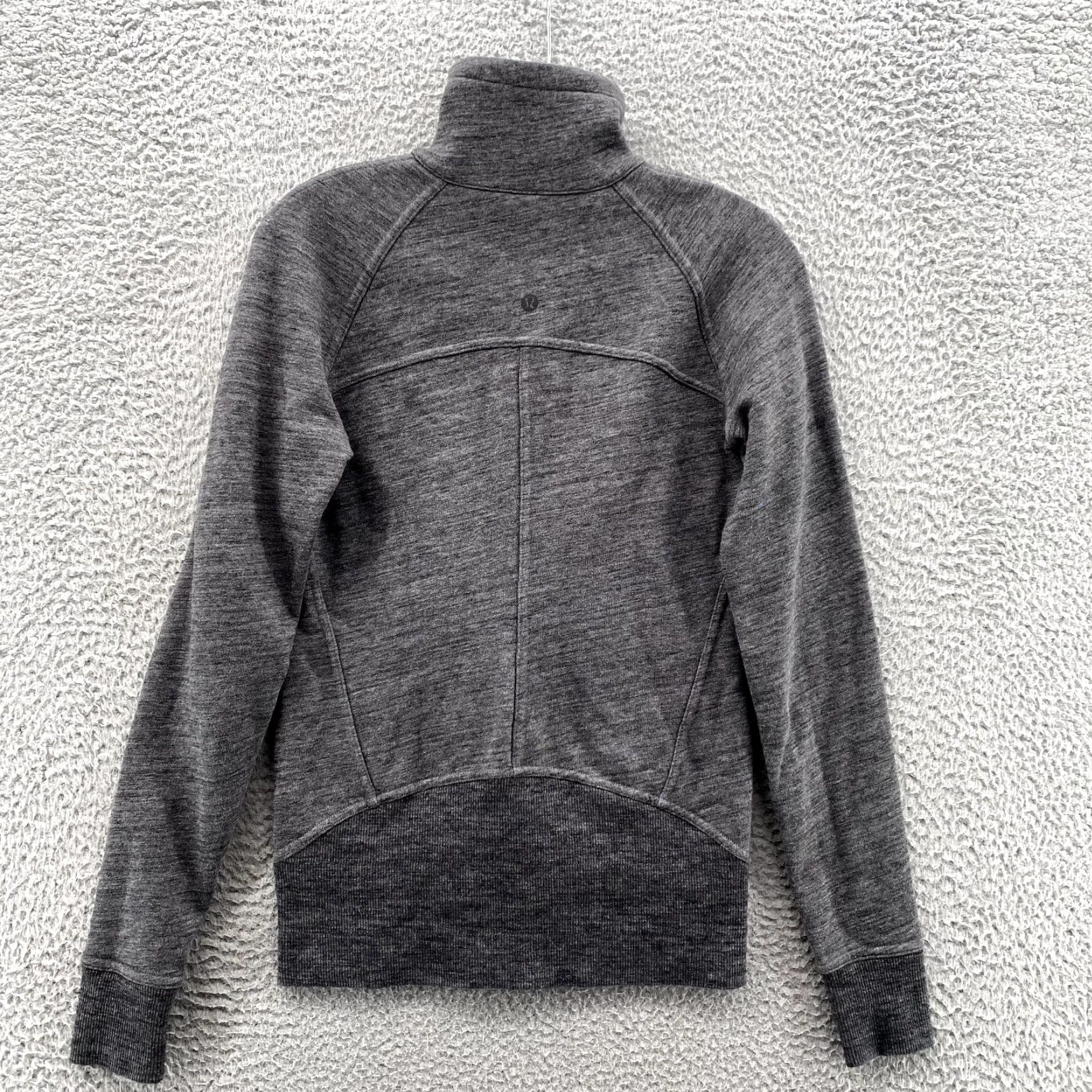 Lululemon Lululemon Scuba Sweater Women's 2 Heather Gray Athletic Gorpcore Athleisure Gym Size XS / US 0-2 / IT 36-38 - 6 Thumbnail