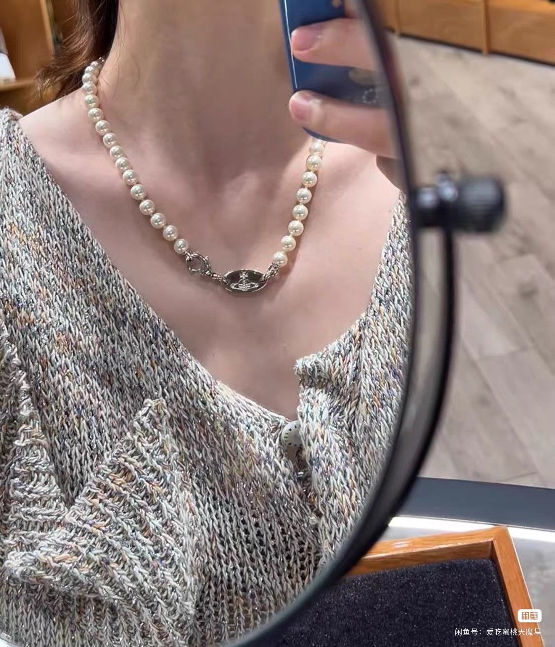Vivienne Westwood Vivienne Westwood MAN Stuart Faux Pearl Necklace Size ONE SIZE - 8 Thumbnail
