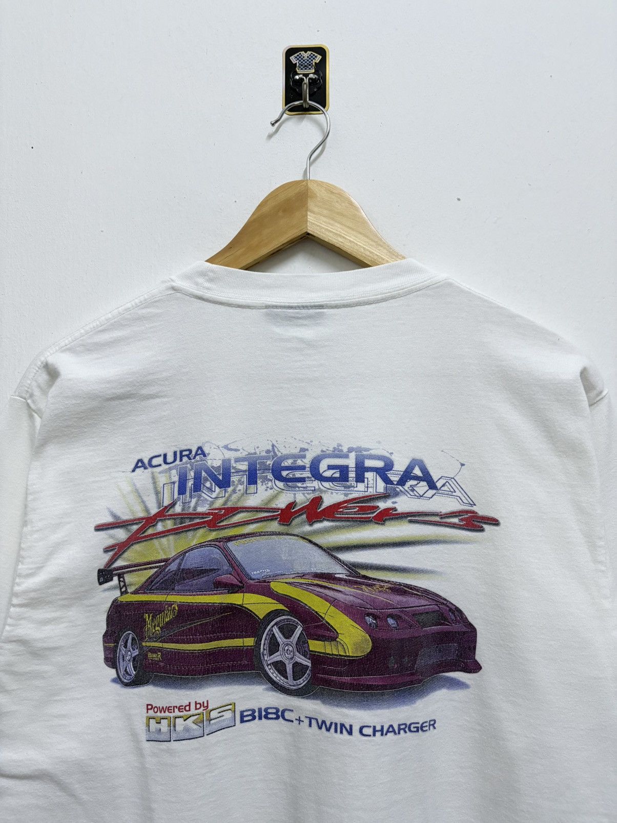 Japanese Brand 2000's Full Scale JDM - Honda Acura Integra Type-R T-Shirt Size US M / EU 48-50 / 2 - 3 Thumbnail
