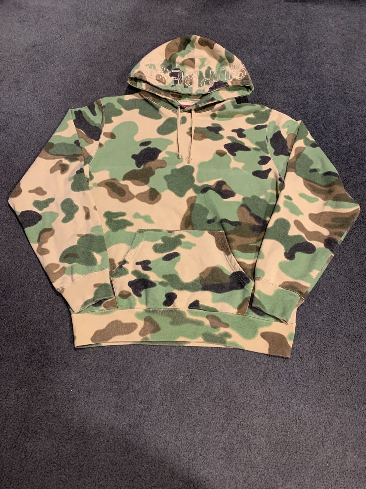 Designer × Supreme SUPREME OVERDYED HOODIE SS20 Size US M / EU 48-50 / 2 - 1 Thumbnail