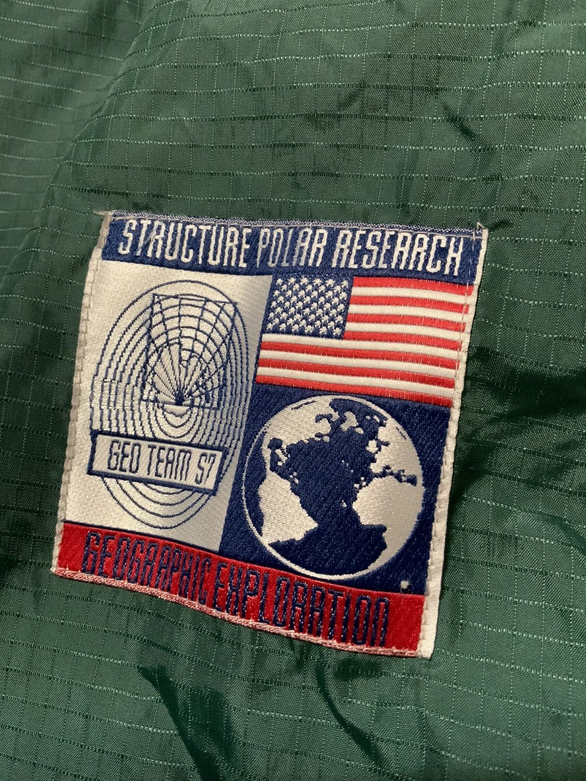 Vintage 90s Structure GeoTeam Exploration Windbreaker Anorak Jacket Size US S / EU 44-46 / 1 - 6 Thumbnail