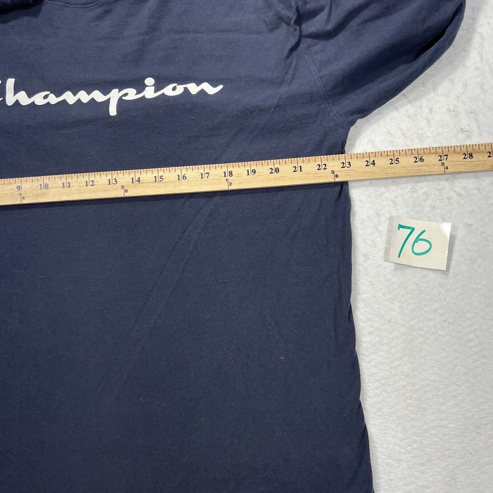 Champion Champion Athleticwear Navy Blue Cotton Graphic T Shirt Size US XL / EU 56 / 4 - 6 Thumbnail