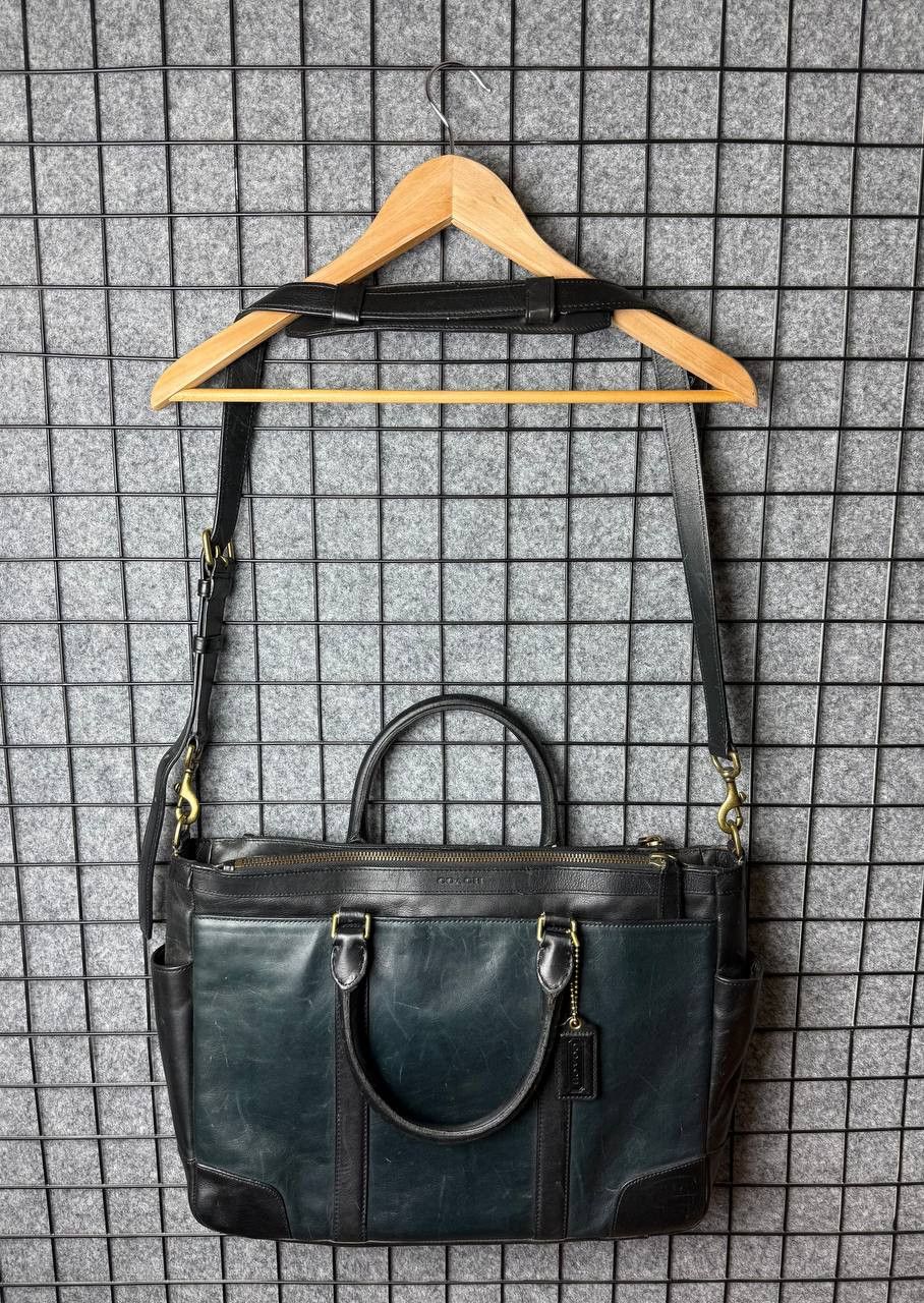 Coach Coah Geniue Leather Handle Bags Size ONE SIZE - 1 Thumbnail