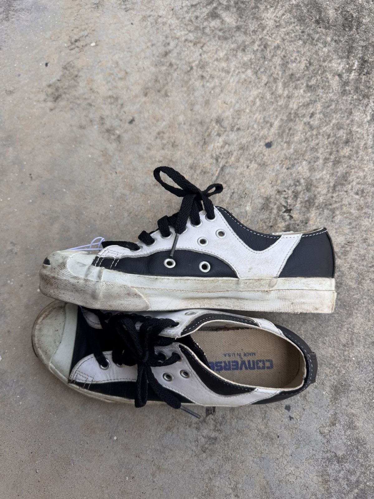 Converse Converse Jack Purcell 90s Leather Made In USA Size US 6.5 / IT 36.5 - 9 Thumbnail