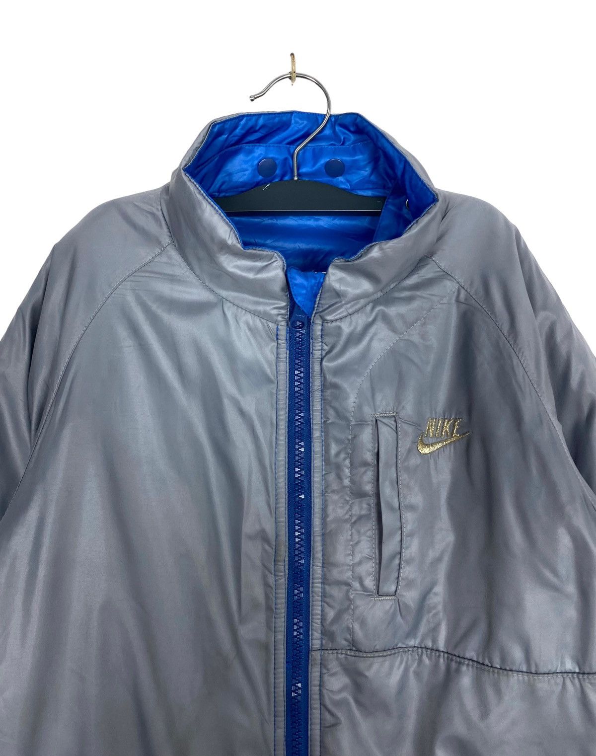 Nike Rare‼️ Nike Kids Reversible Jacket Fleece Size US XXS / EU 40 - 8 Thumbnail