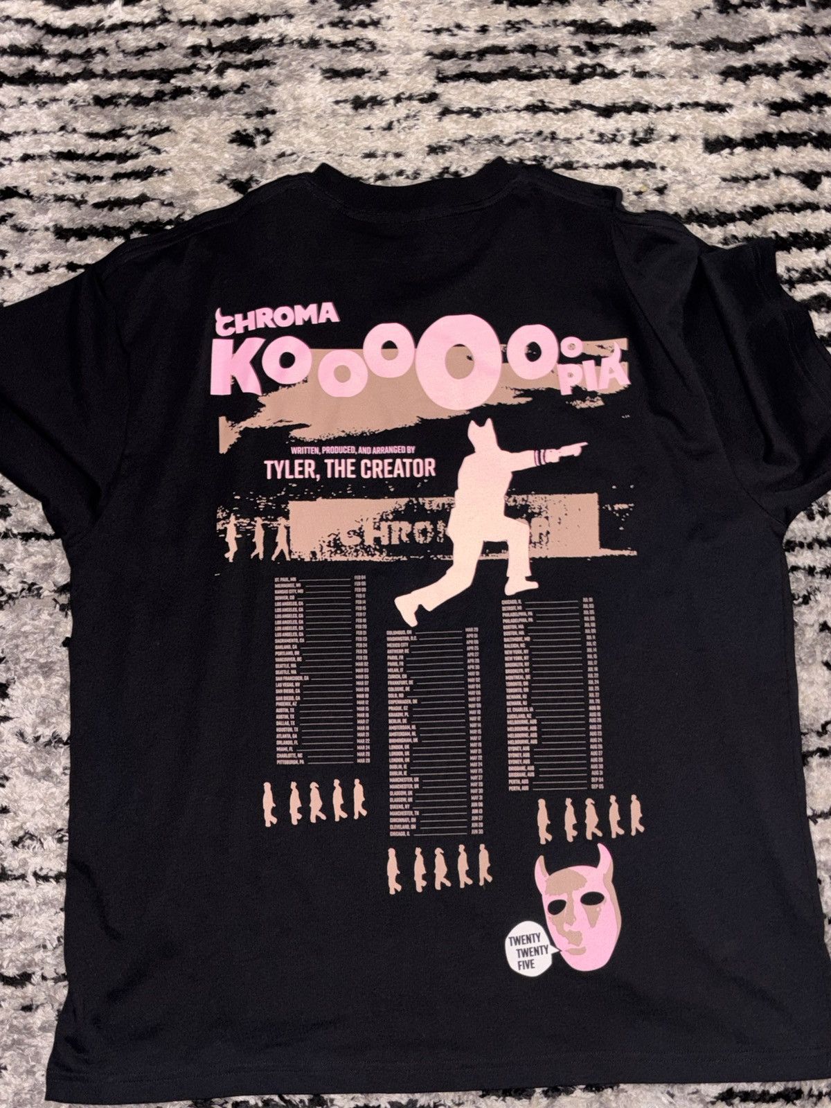Tyler The Creator Tyler The Creator Chromakopia Tour Tee Size US L / EU 52-54 / 3 - 2 Thumbnail